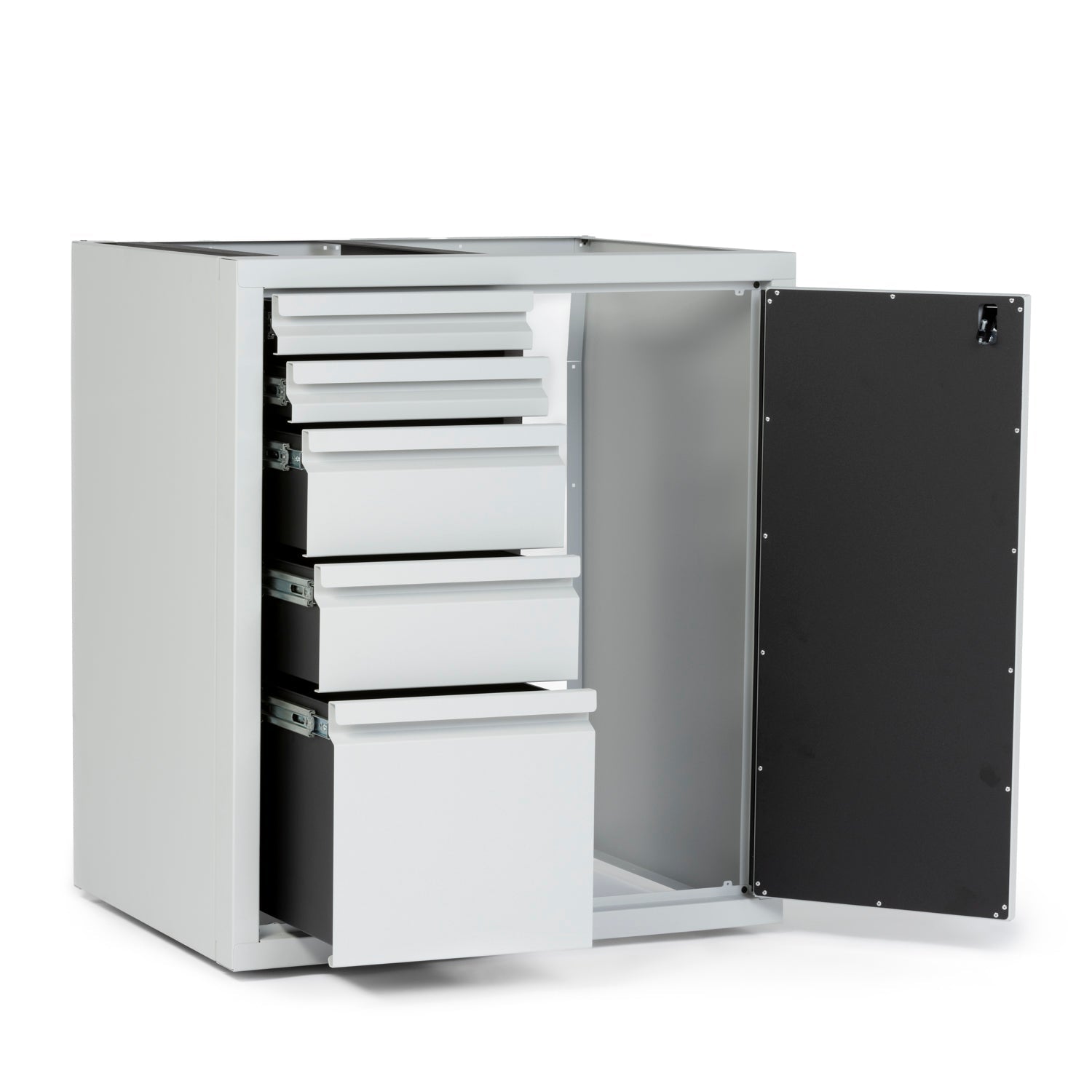 RB Components 32-Inch Door Drawer Cabinet - Modular Storage