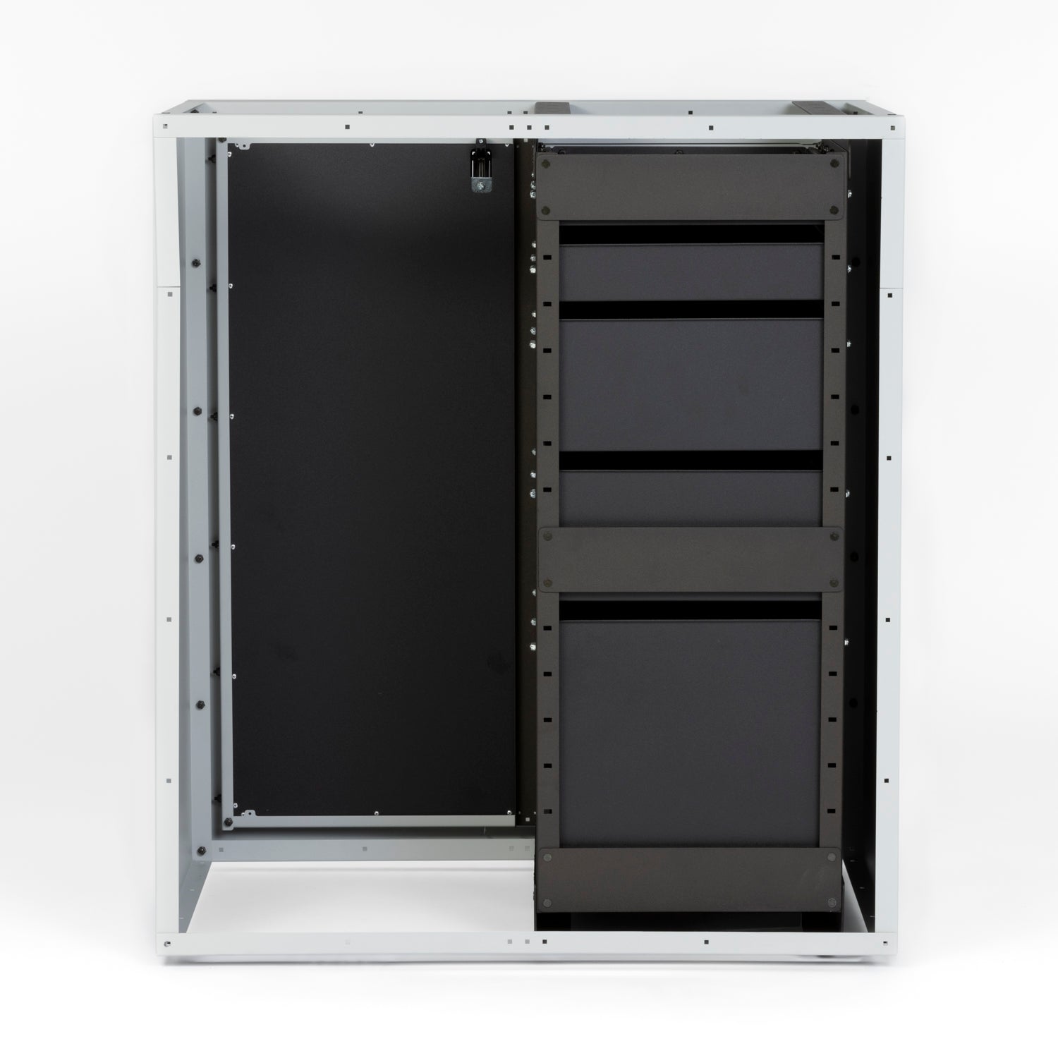 RB Components 32-Inch Door Drawer Cabinet - Modular Storage
