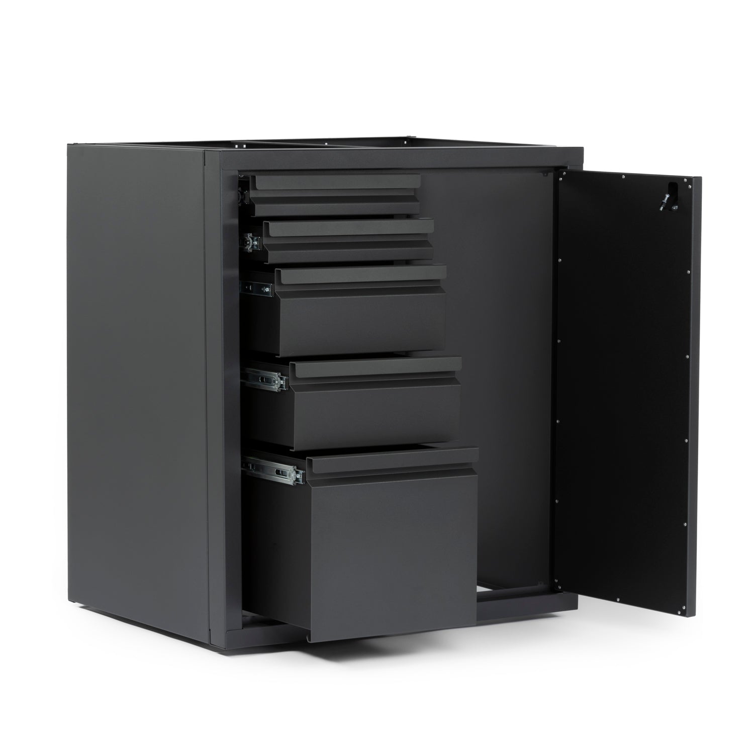 RB Components 32-Inch Door Drawer Cabinet - Modular Storage