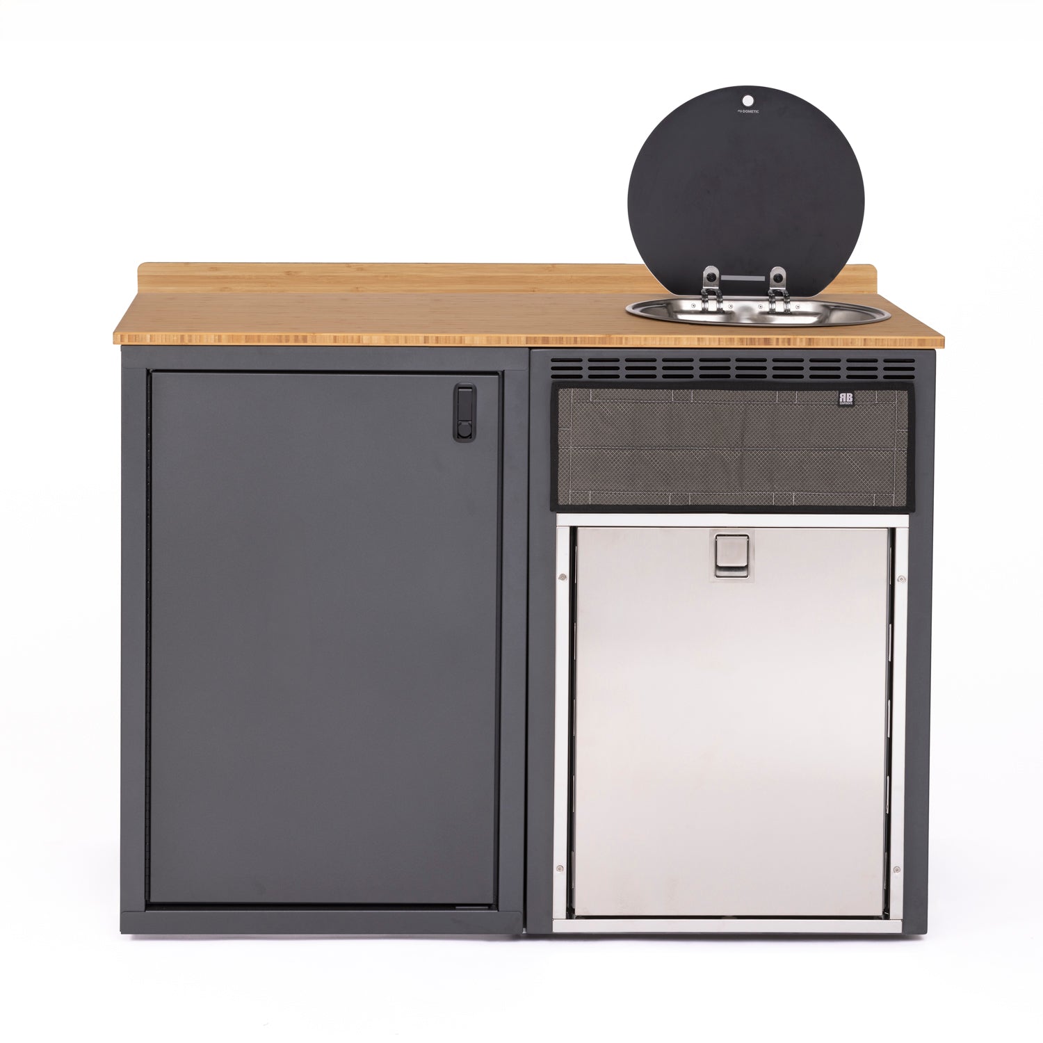 RB Components 48-Inch Isotherm 85 Galley Cabinet - Modular Base