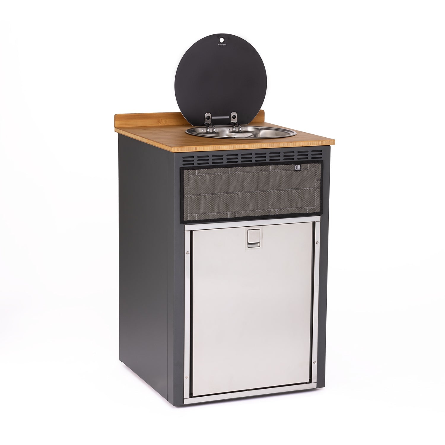 RB Components 24-Inch Isotherm 85 Fridge Cabinet - Compact Base