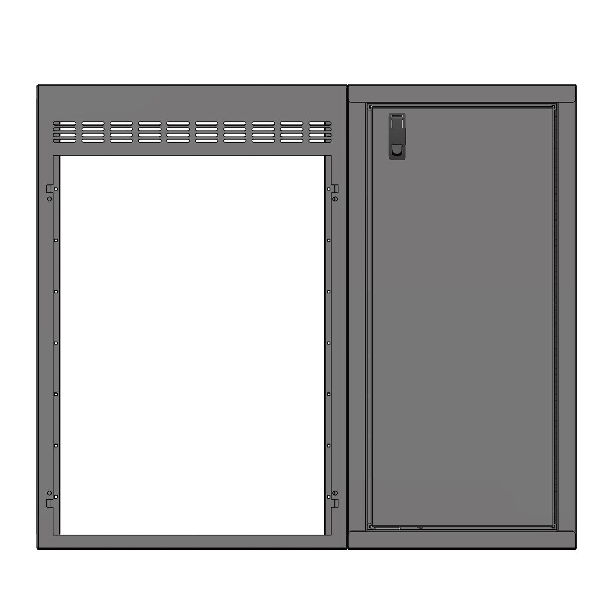 RB Components 42-Inch Isotherm 130 Galley Cabinet - Modular Base