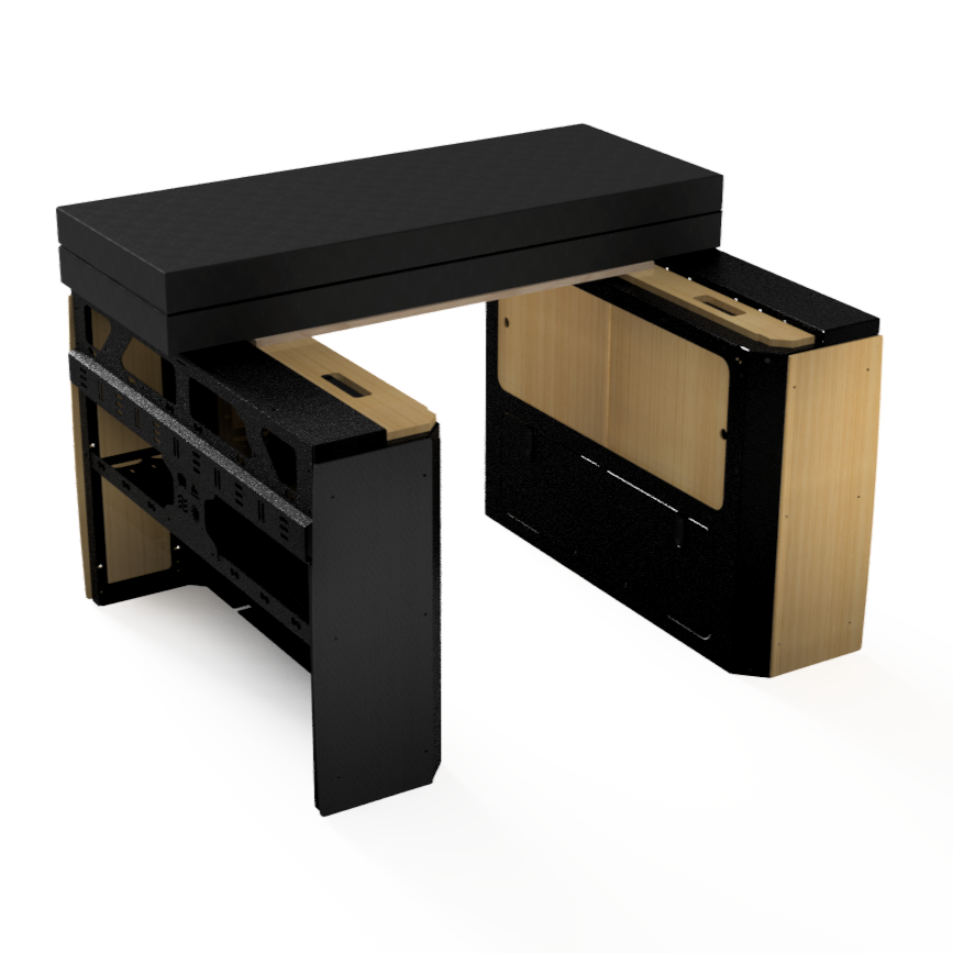 Rigwell Made Hercules Bed System - Removable Garage Platform
