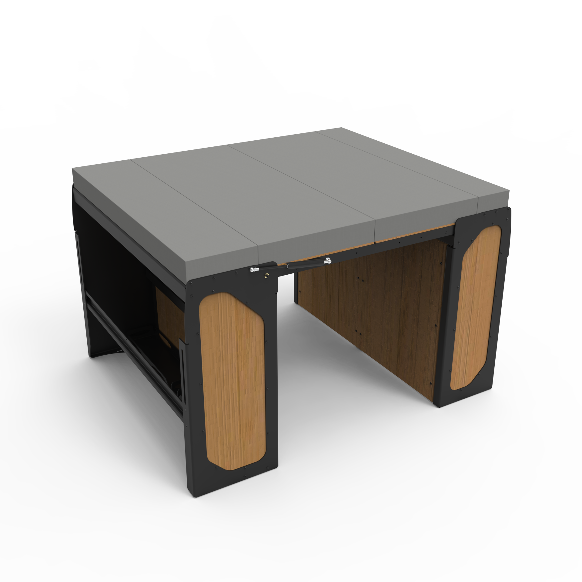 ROVER VANS GOAT GARAGE SYSTEM - ULTIMATE 3-in-1 BED/DESK/STORAGE