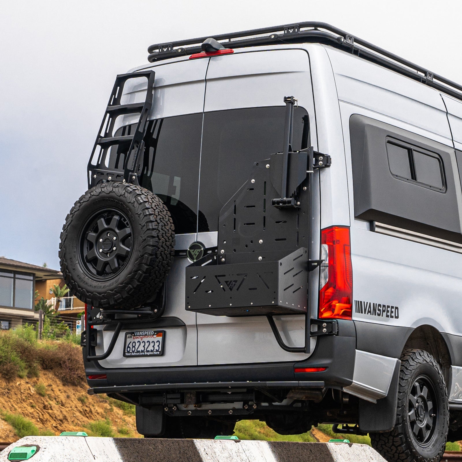 VANSPEED MULE CARRIER SHOVEL MOUNT SET