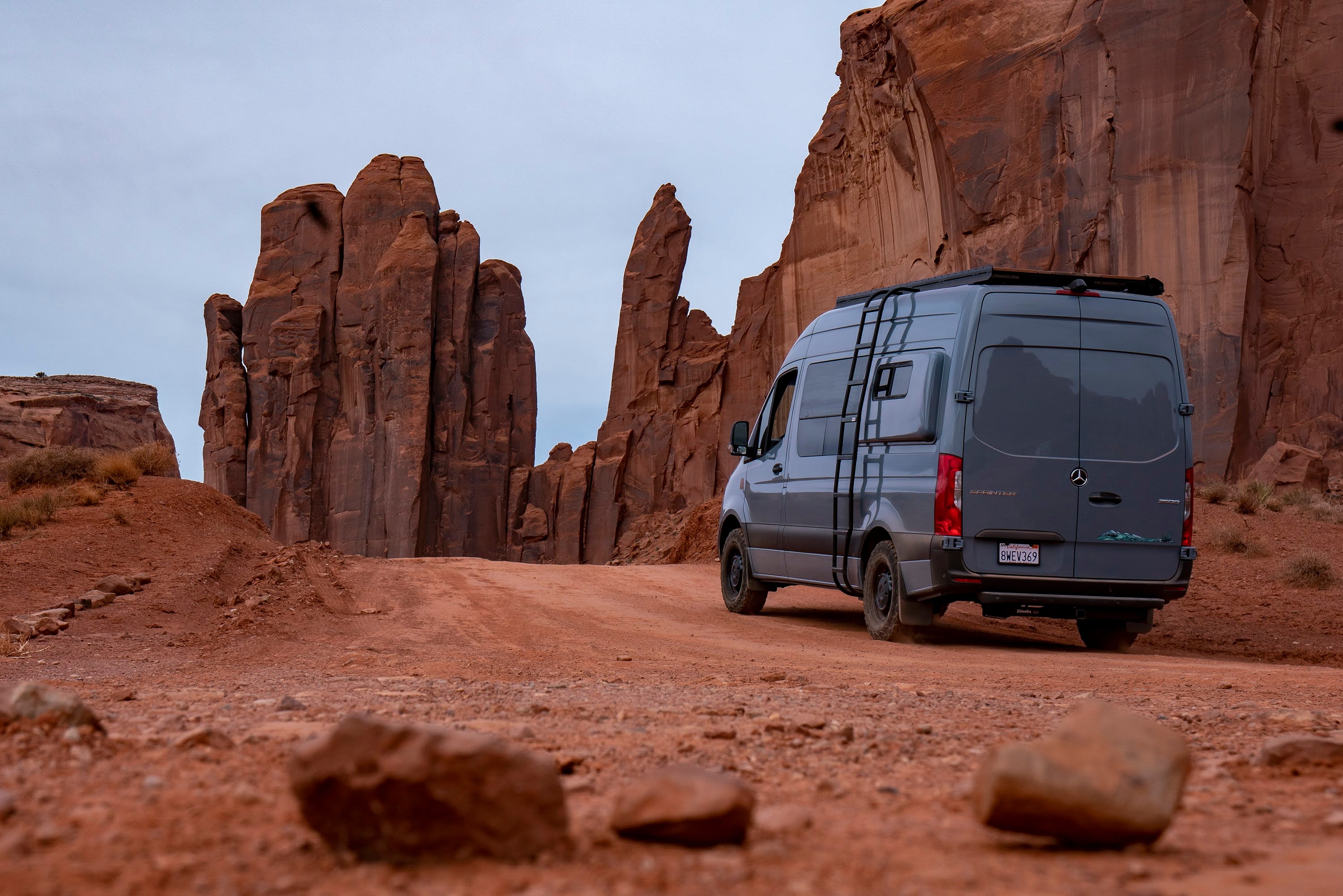 Flatline Van Co. Mercedes Sprinter Sprinter Van Low Pro Roof Rack , 144" High Roof - Roof Rack Upgrade