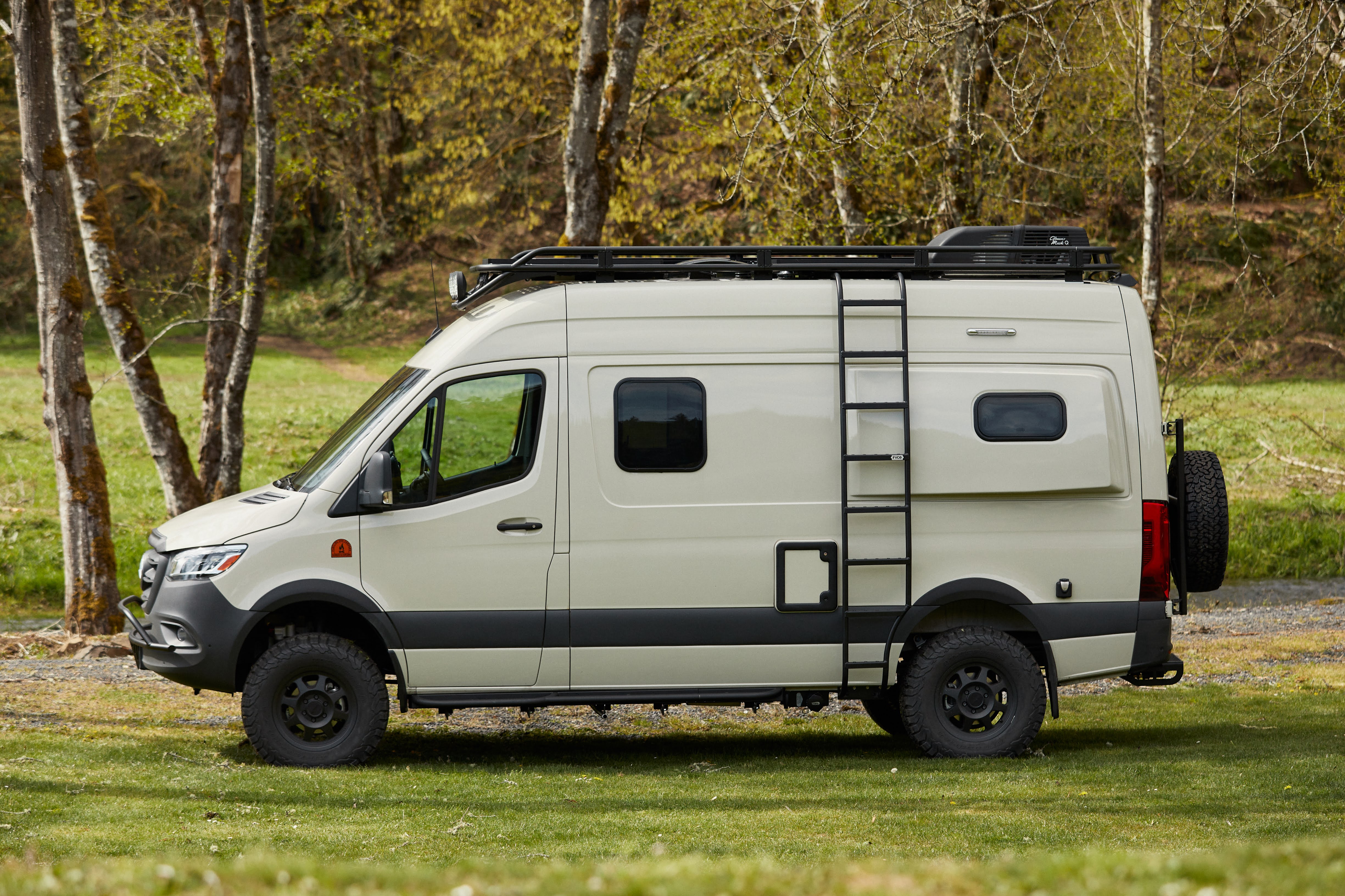 Flatline Van Co. Mercedes Sprinter Sprinter Van Safari Roof Rack - Roof Rack Upgrade