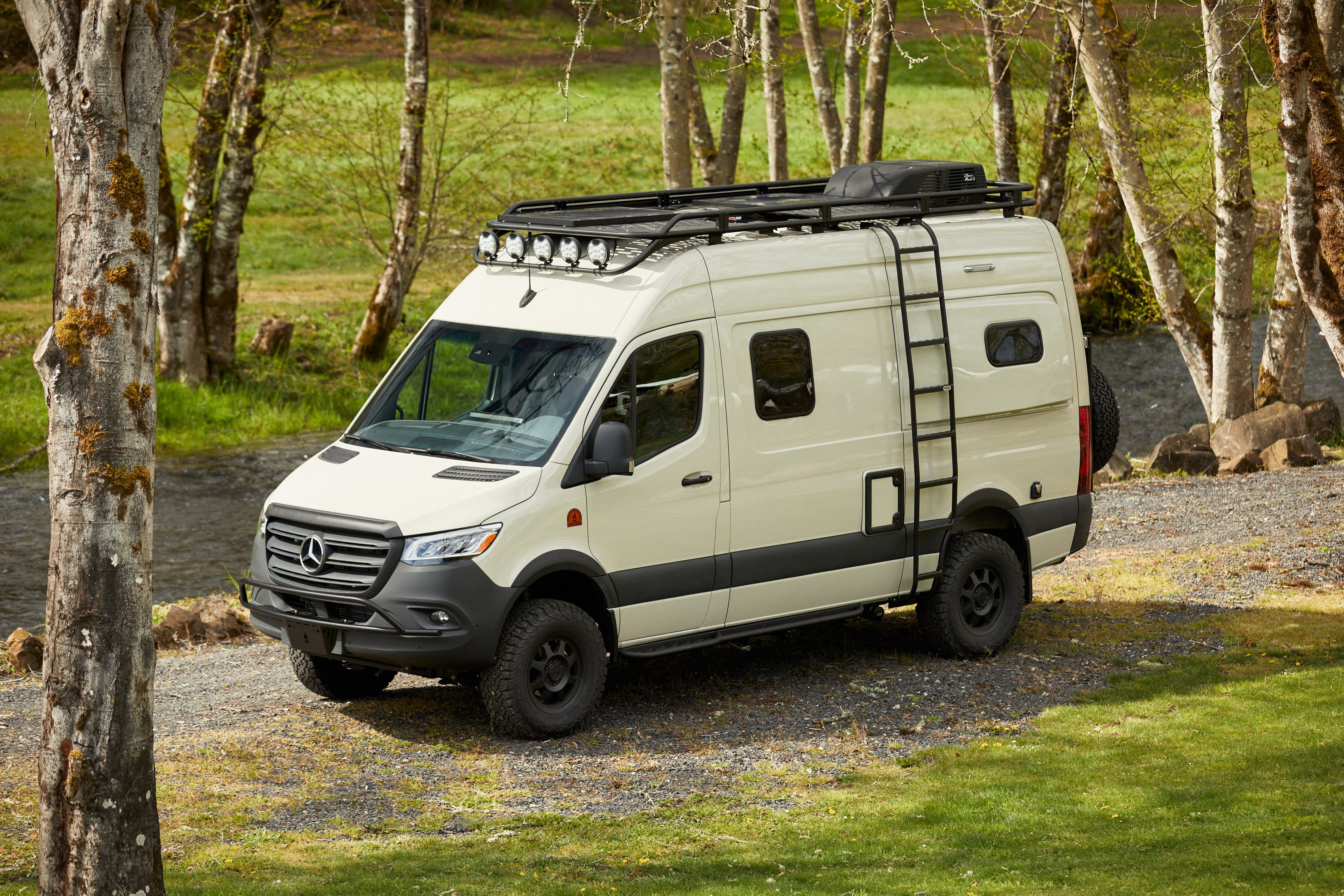Flatline Van Co. Mercedes Sprinter Sprinter Van Safari Roof Rack - Roof Rack Upgrade