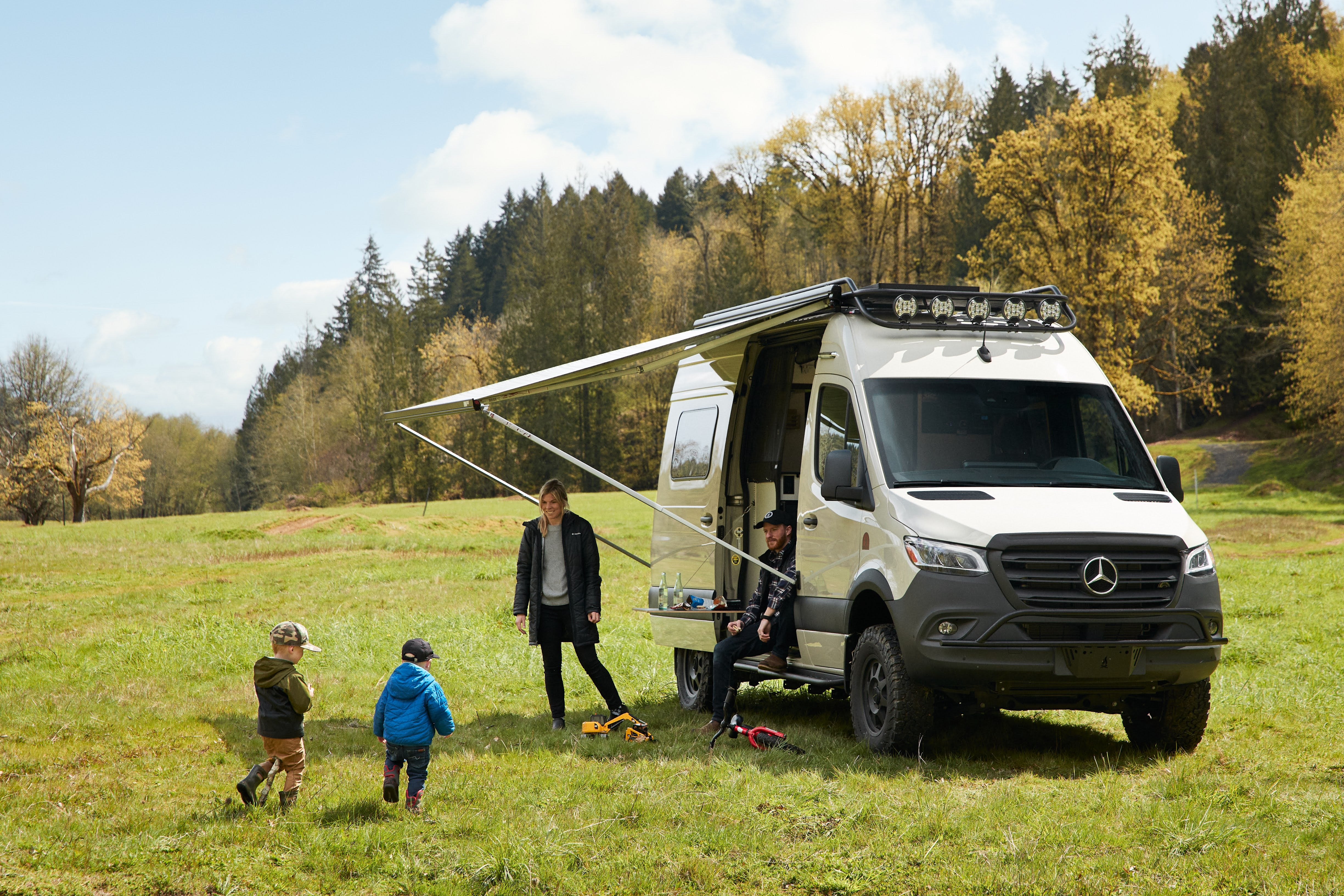Flatline Van Co. Mercedes Sprinter Sprinter Van Safari Roof Rack - Roof Rack Upgrade
