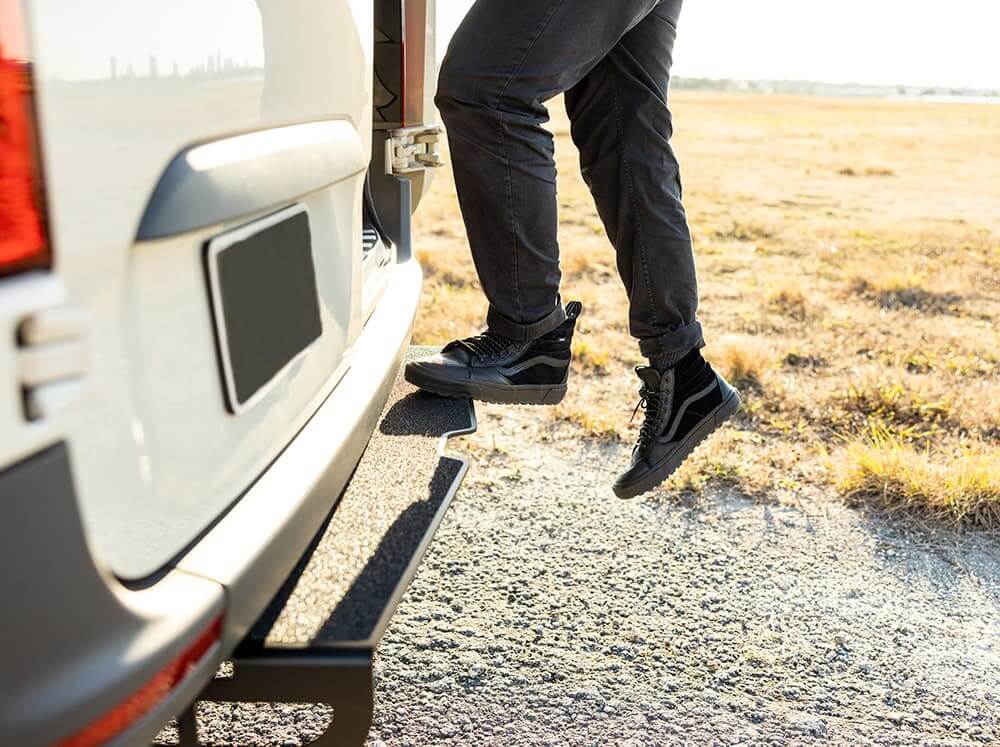 Flatline Van Co. Mercedes Sprinter Sprinter Van Rear Step - Step Access