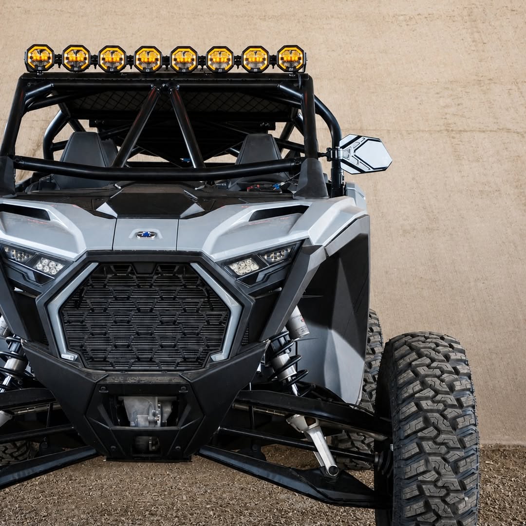 GGLighting 9 Light U-Con Interlocking Off Road LED Pod With Amber or White DRL Running Light - 9-Pod Modular Light System