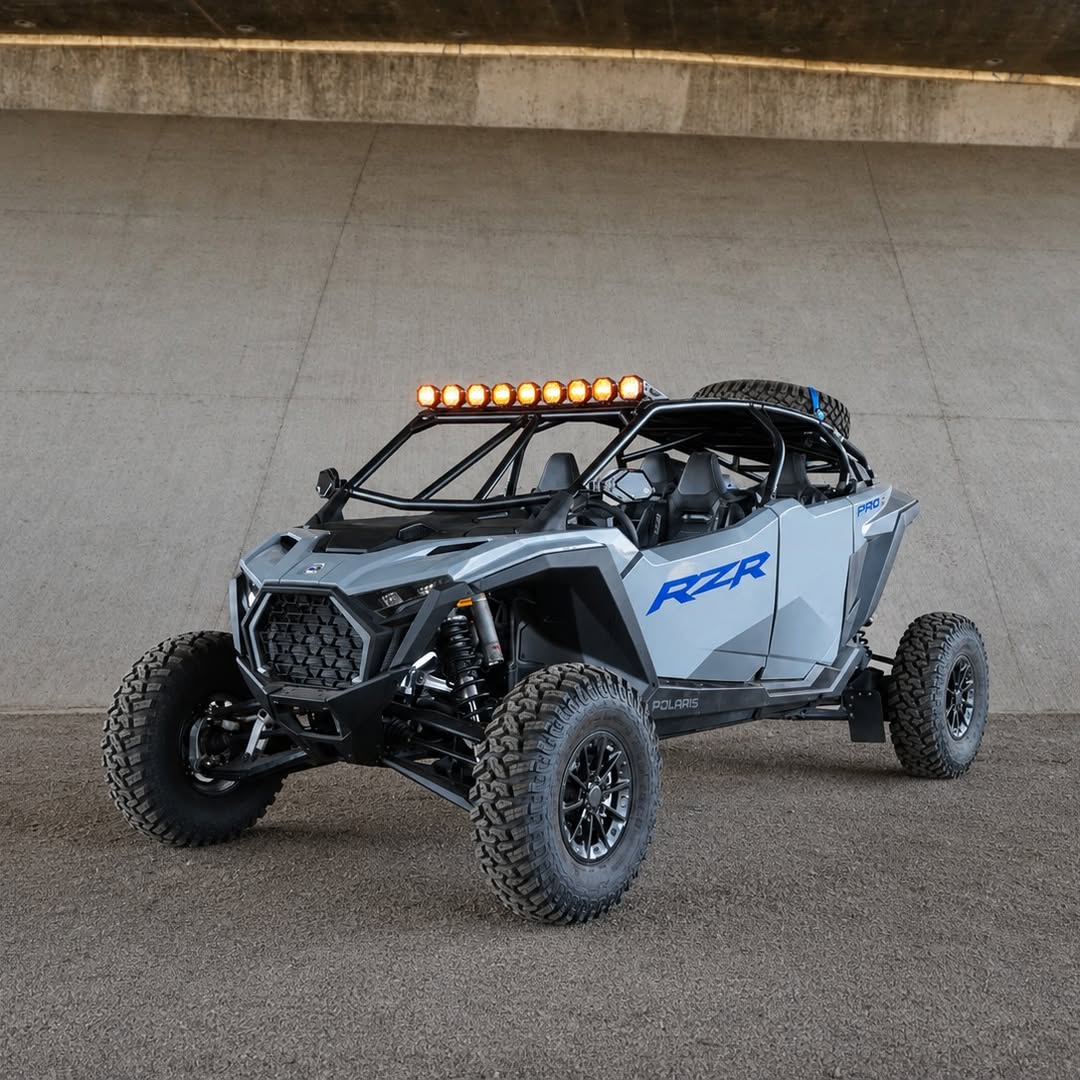 GGLighting 6 Light U-Con Interlocking Off Road LED Pod With Amber or White DRL Running Light - 6-Pod Modular Light System