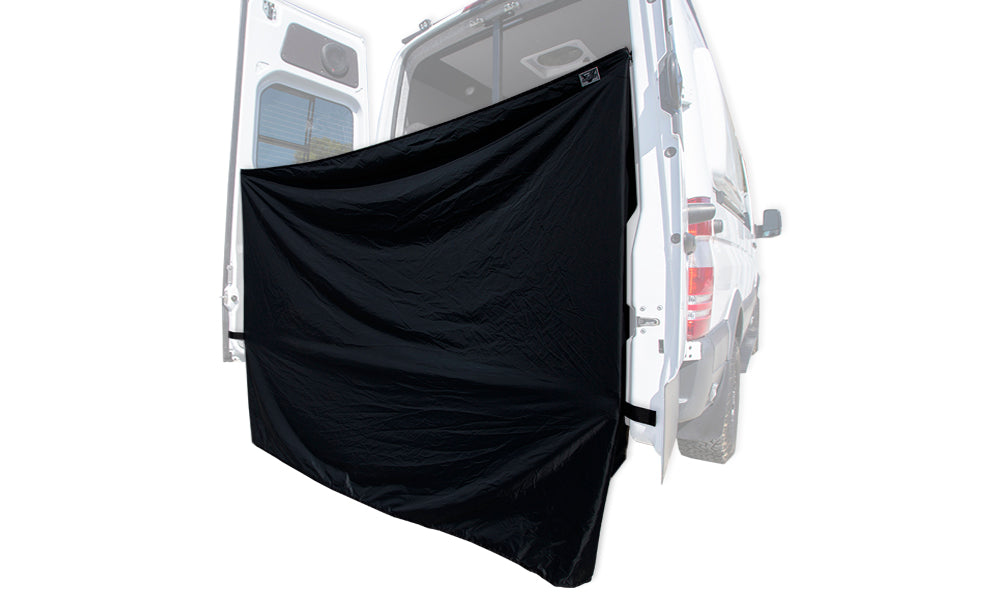 VANNON OVERLAND REAR DOOR INTERIOR SHOWER CURTAIN