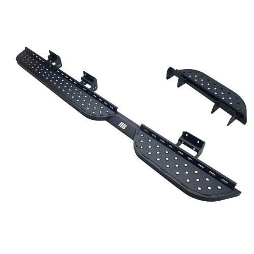 RB Components 2007+ Sprinter Side Steps - Driver Short Passenger Long