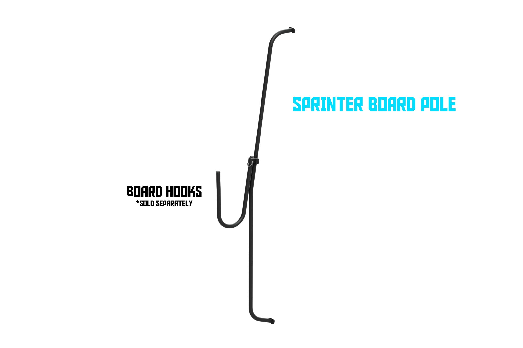ORION VAN GEAR SPRINTER SIDE-MOUNT BOARD POLE