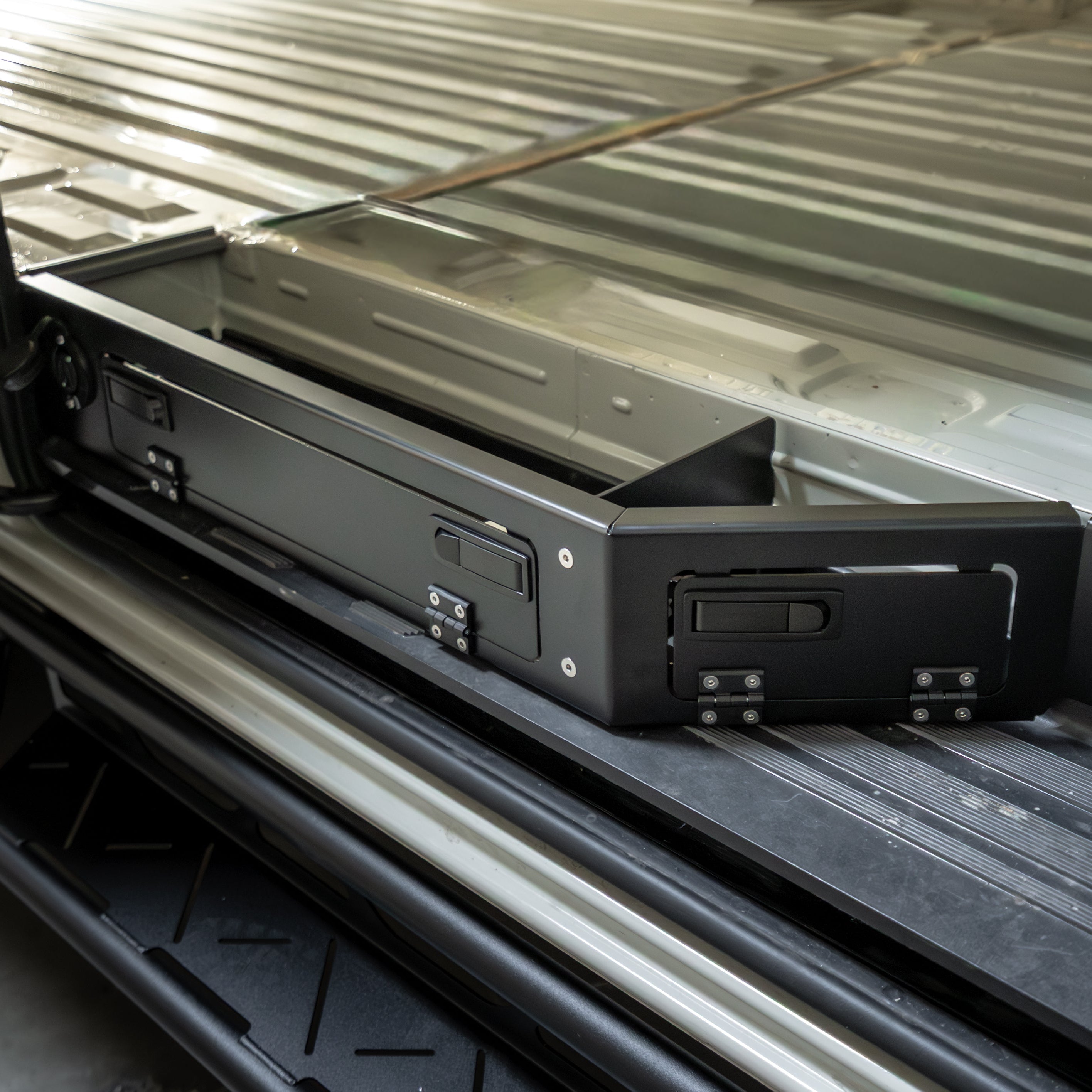 Rigwell Made Sprinter Stow Step - Storage and Power