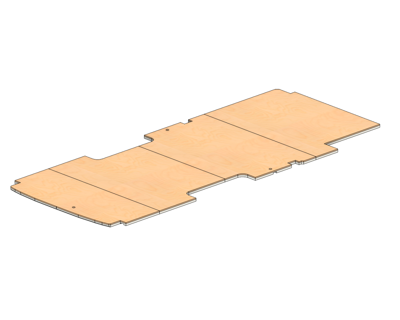 AVC Rig Ford Transit Insulated Subfloor - Pro-Grade Foundation
