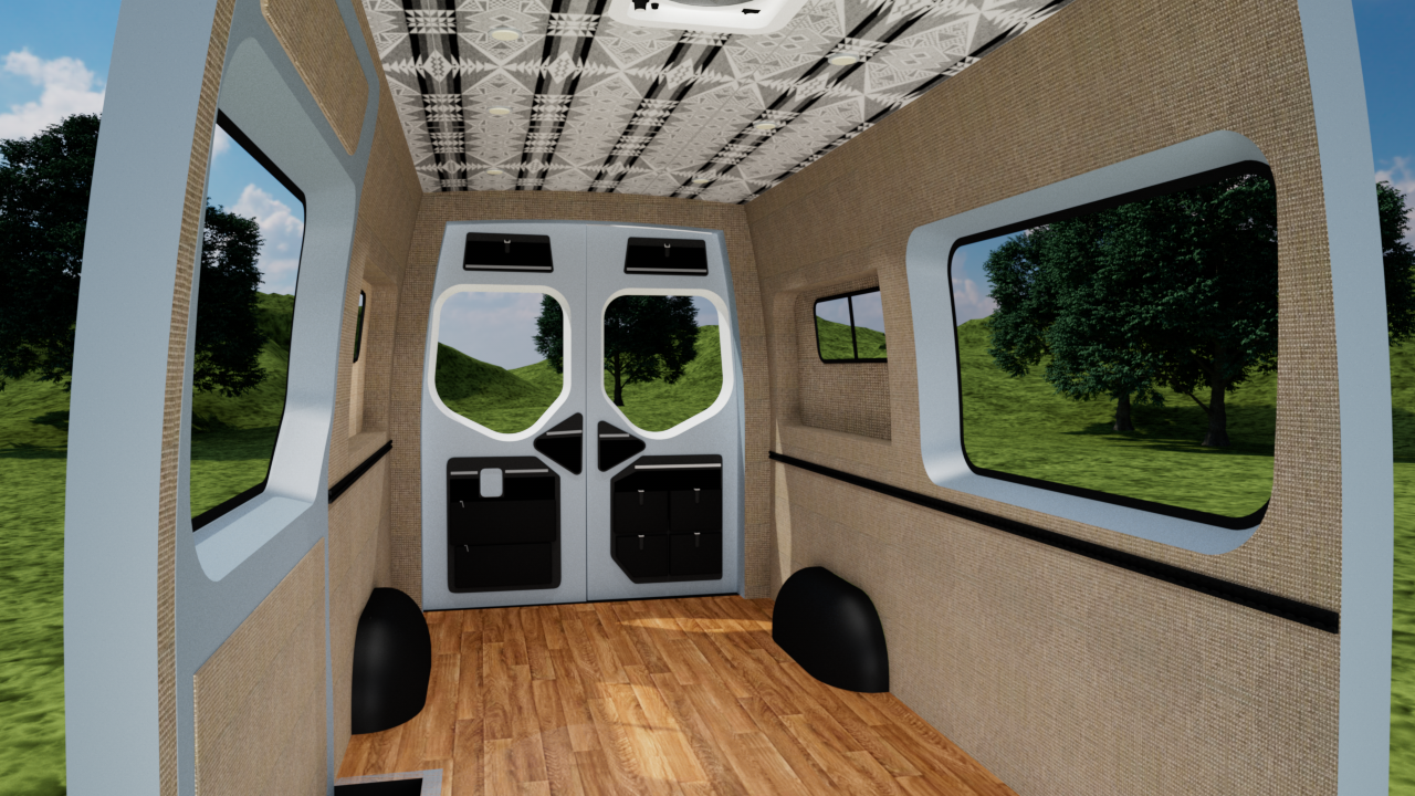ADVENTURE WAGON SPRINTER 170" EXTENDED HIGH ROOF INTERIOR PANEL KIT