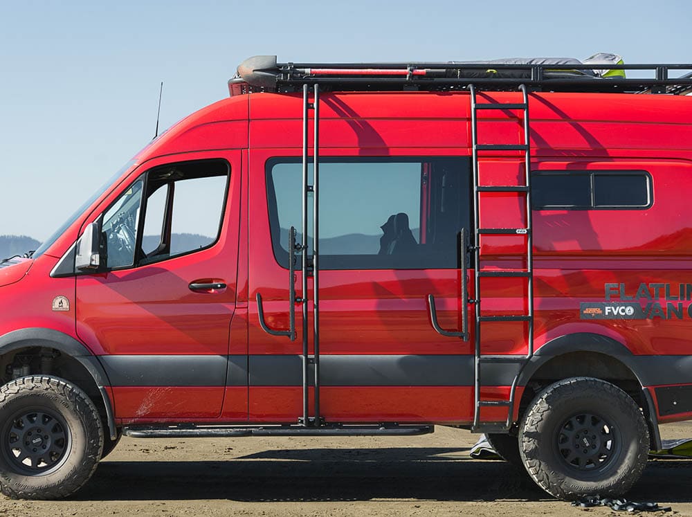 Flatline Van Co. Universal Surfboard Hooks - Van Storage Upgrade