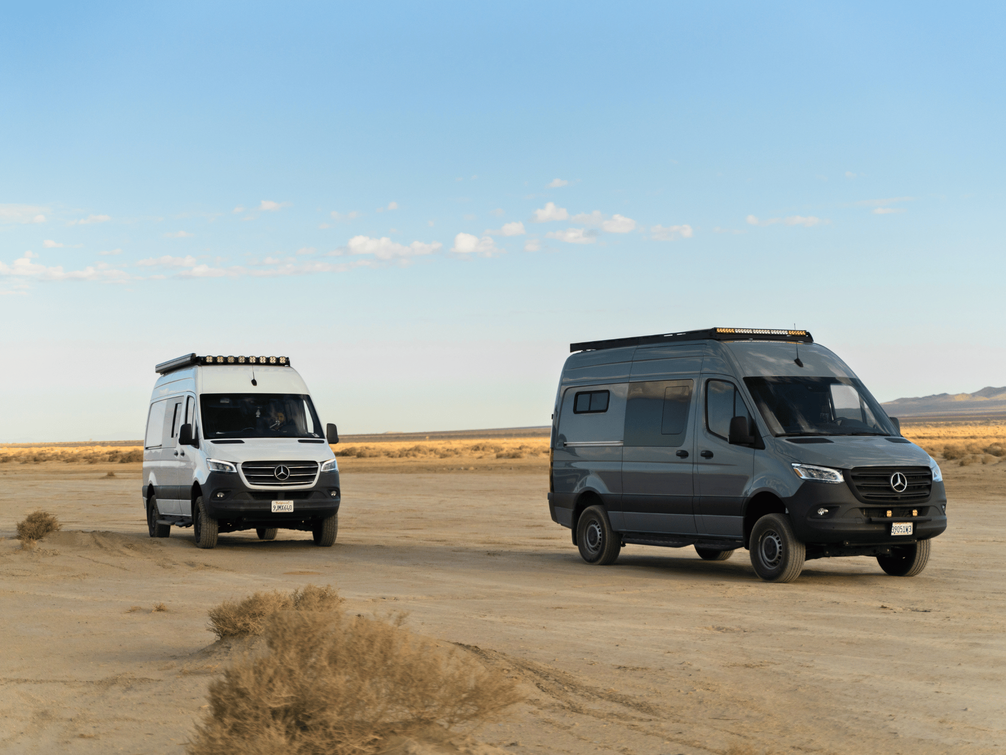 WHITE TOP ADVENTURES SPRINTER 170" HIGH ROOF STEALTH 2.0 ROOF RACK SYSTEM