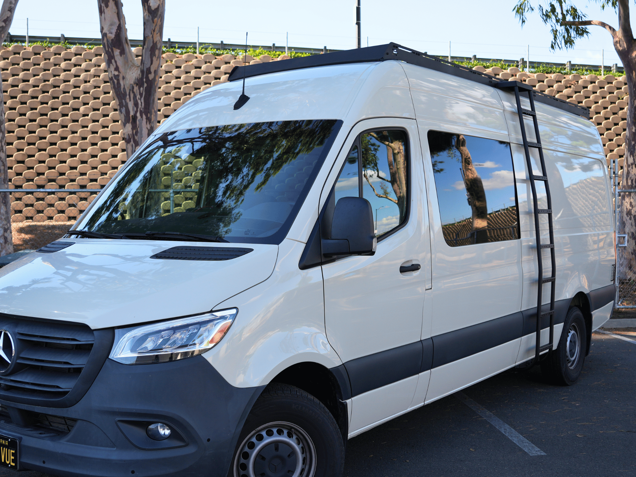 WHITE TOP ADVENTURES SPRINTER 170" HIGH ROOF STEALTH 2.0 ROOF RACK SYSTEM