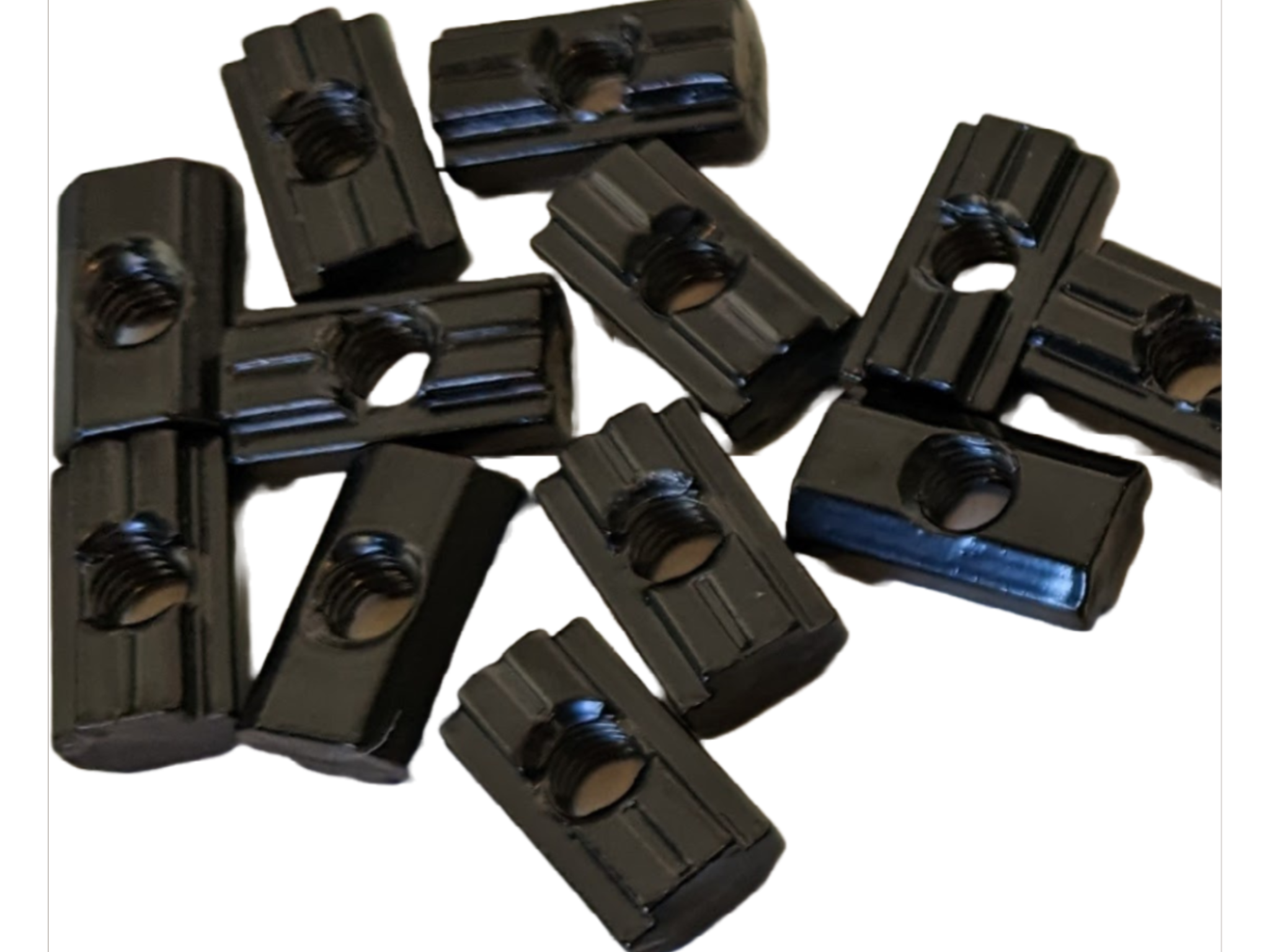 White Top Adventures Universal Roof Rack M6 T-Nut 12-Pack