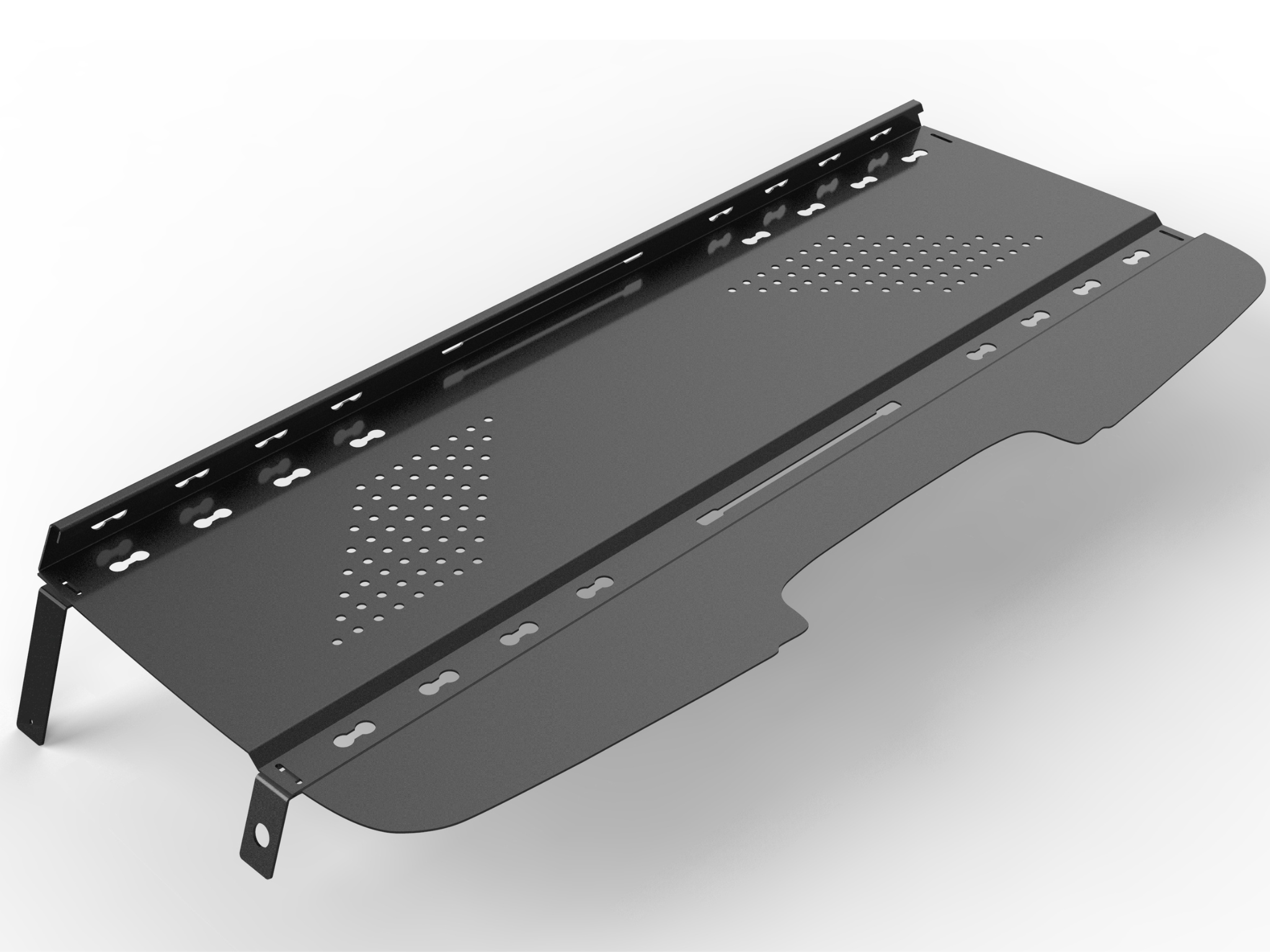 WHITE TOP ADVENTURES® SPRINTER L-TRACK HEADLINER OVERHEAD STORAGE SHELF (2019+)