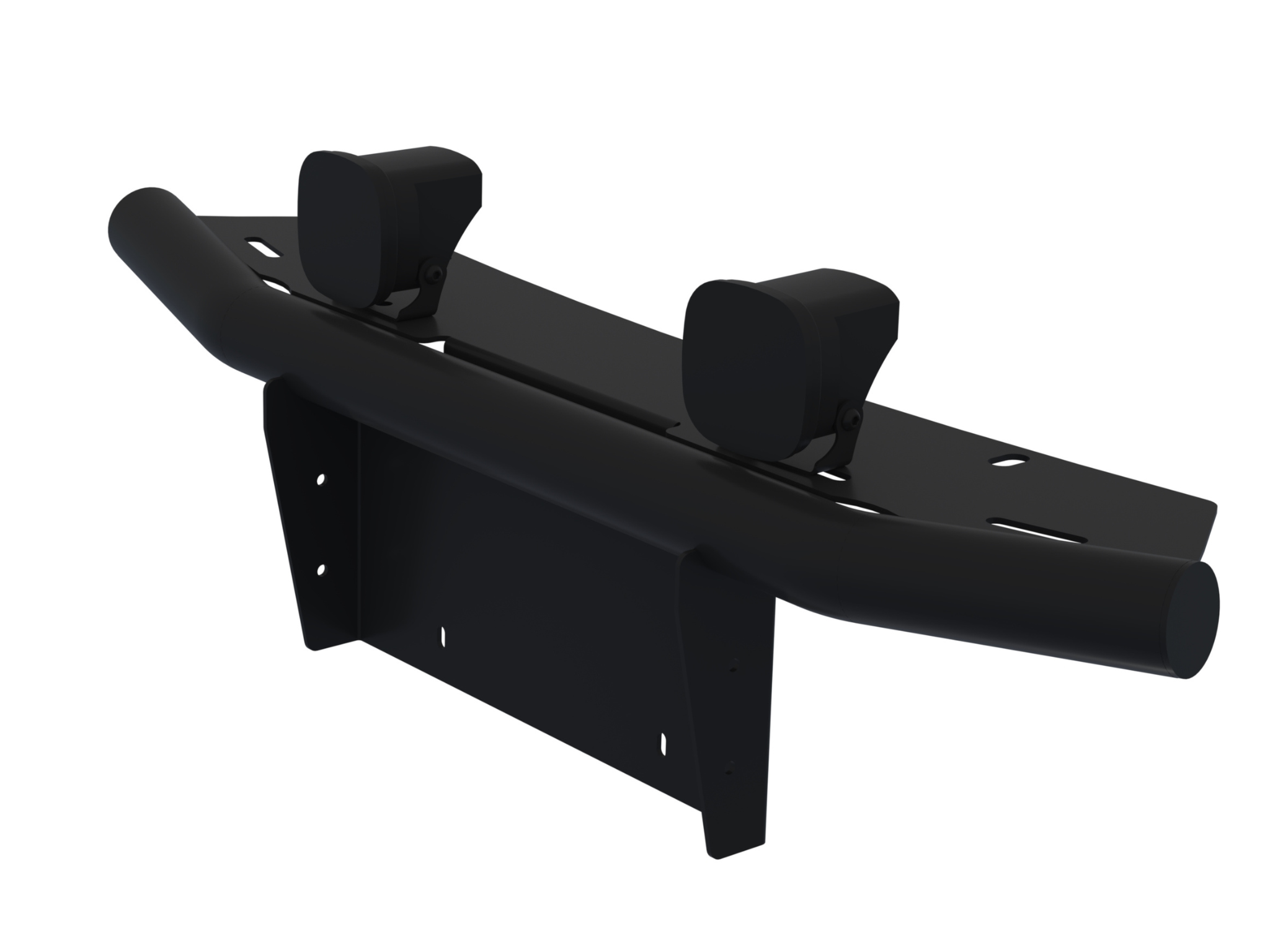 WHITE TOP ADVENTURES® SPRINTER FRONT BUMPER NUDGE BAR LIGHT MOUNT (2019+)