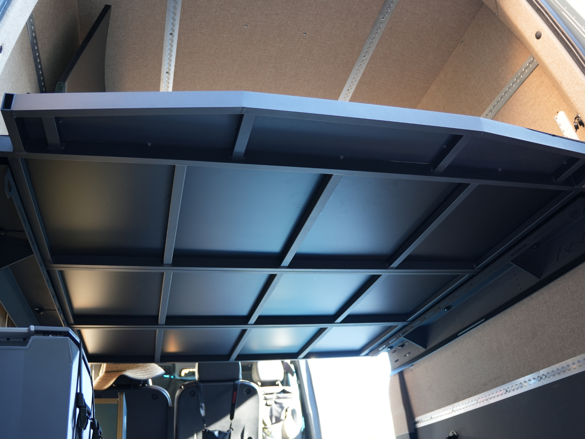 WHITE TOP ADVENTURES® SPRINTER VAN HONEYCOMB PLATFORM BED SYSTEM