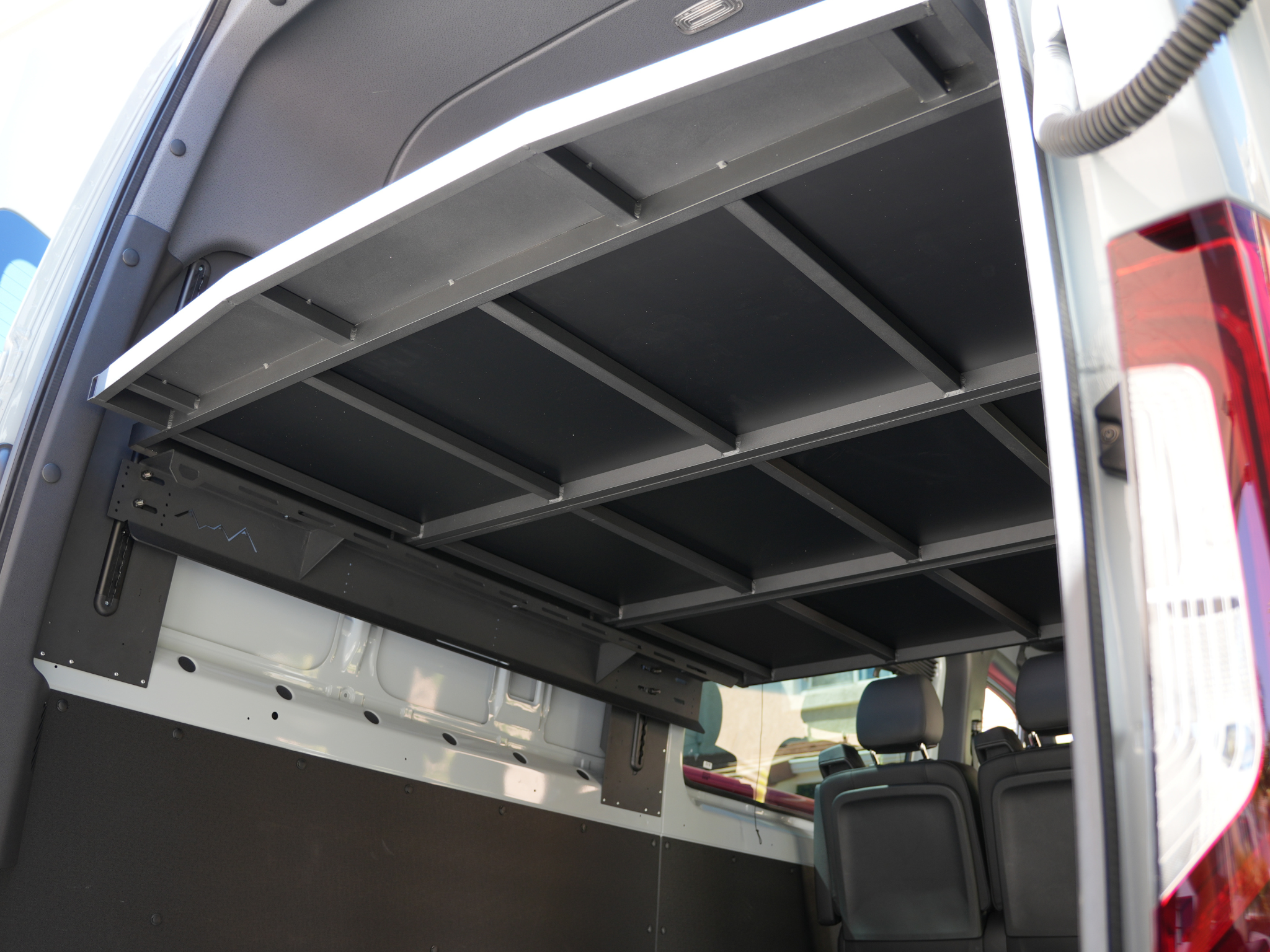 WHITE TOP ADVENTURES® SPRINTER VAN HONEYCOMB PLATFORM BED SYSTEM