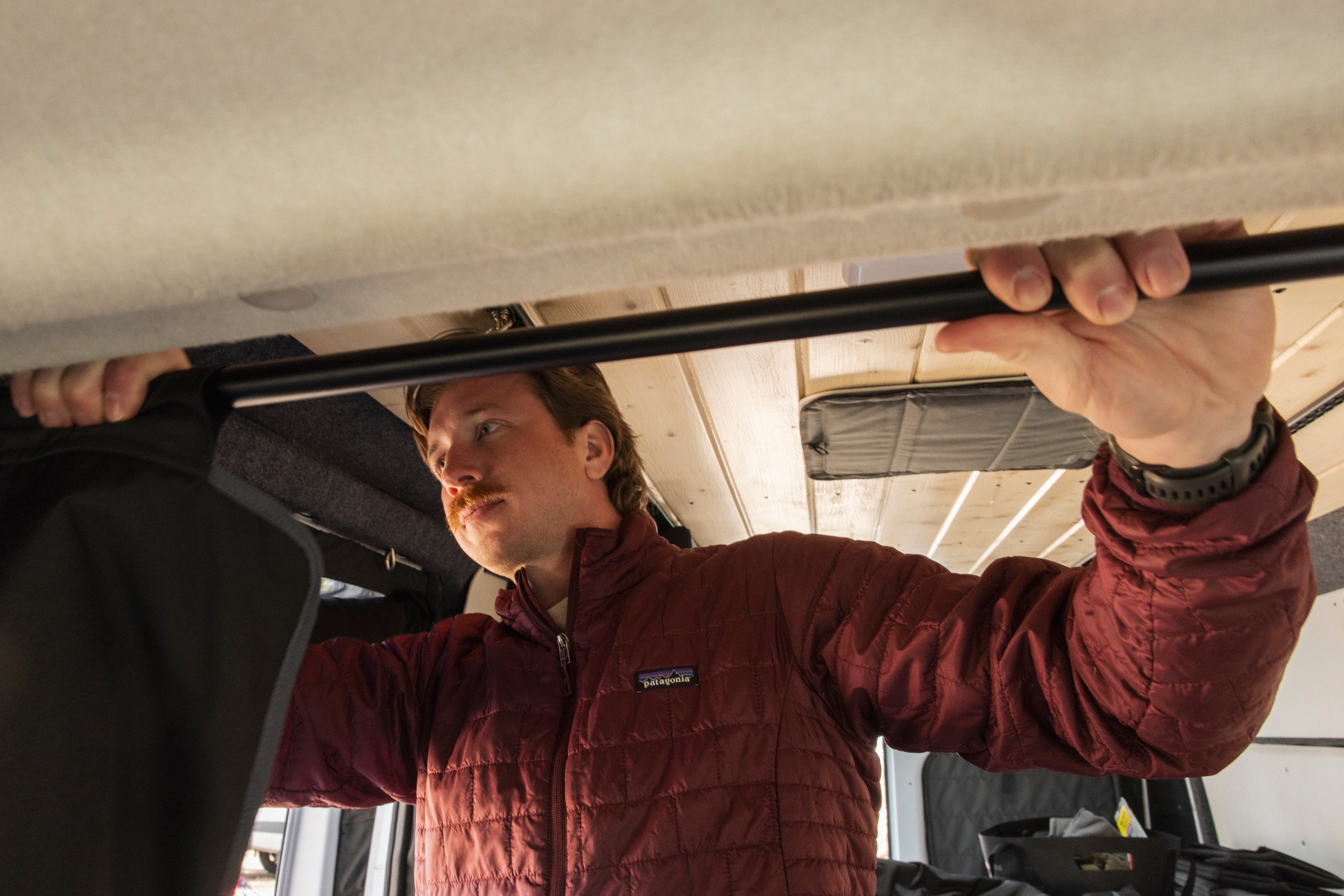 VanEssential Ram Promaster Curtain Rail - Cab Privacy Mount - Cab Privacy Mount