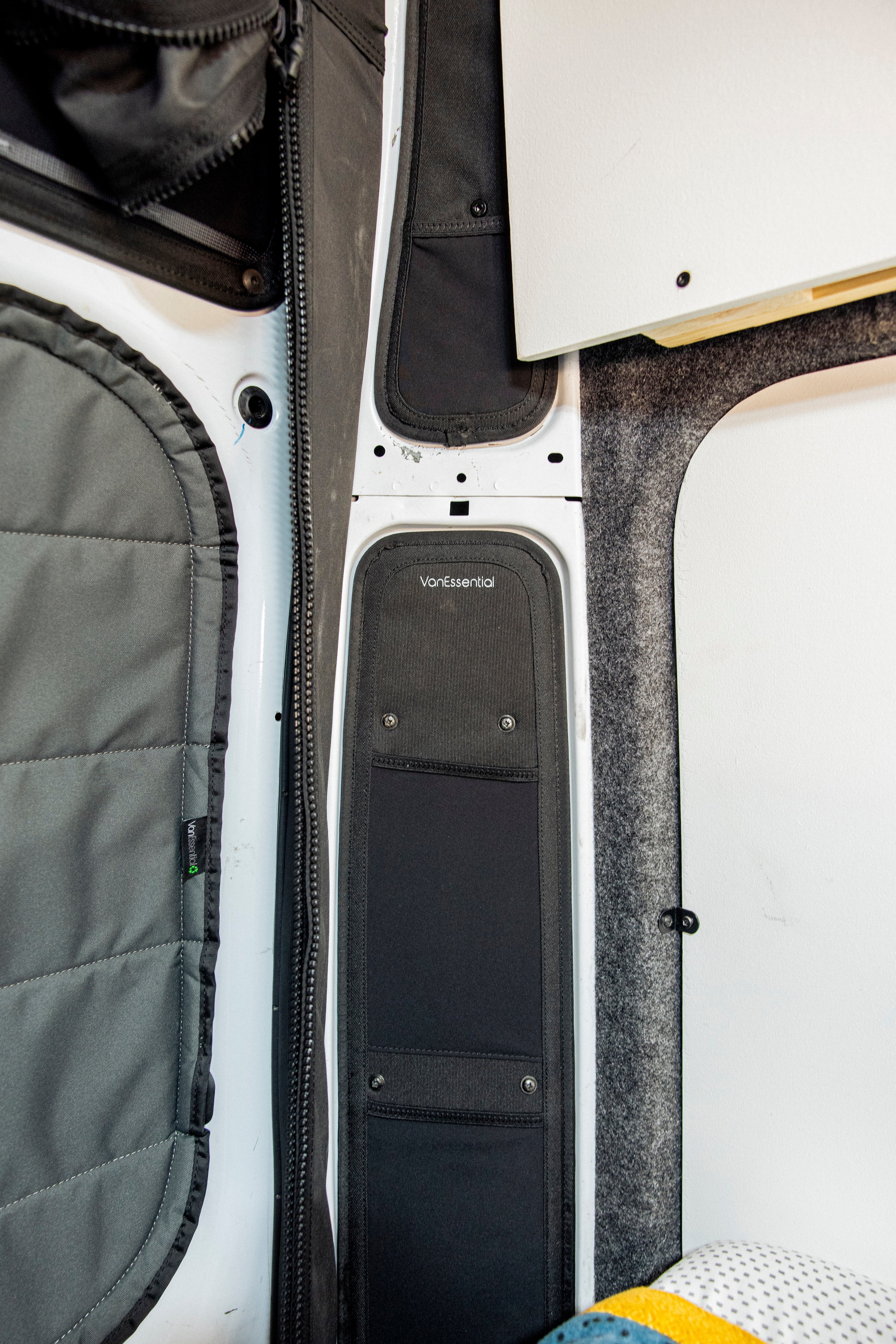 VanEssential Ram Promaster Rear Pillar Finishing Panels - Trim and Micro-Storage - Trim and Micro-Storage