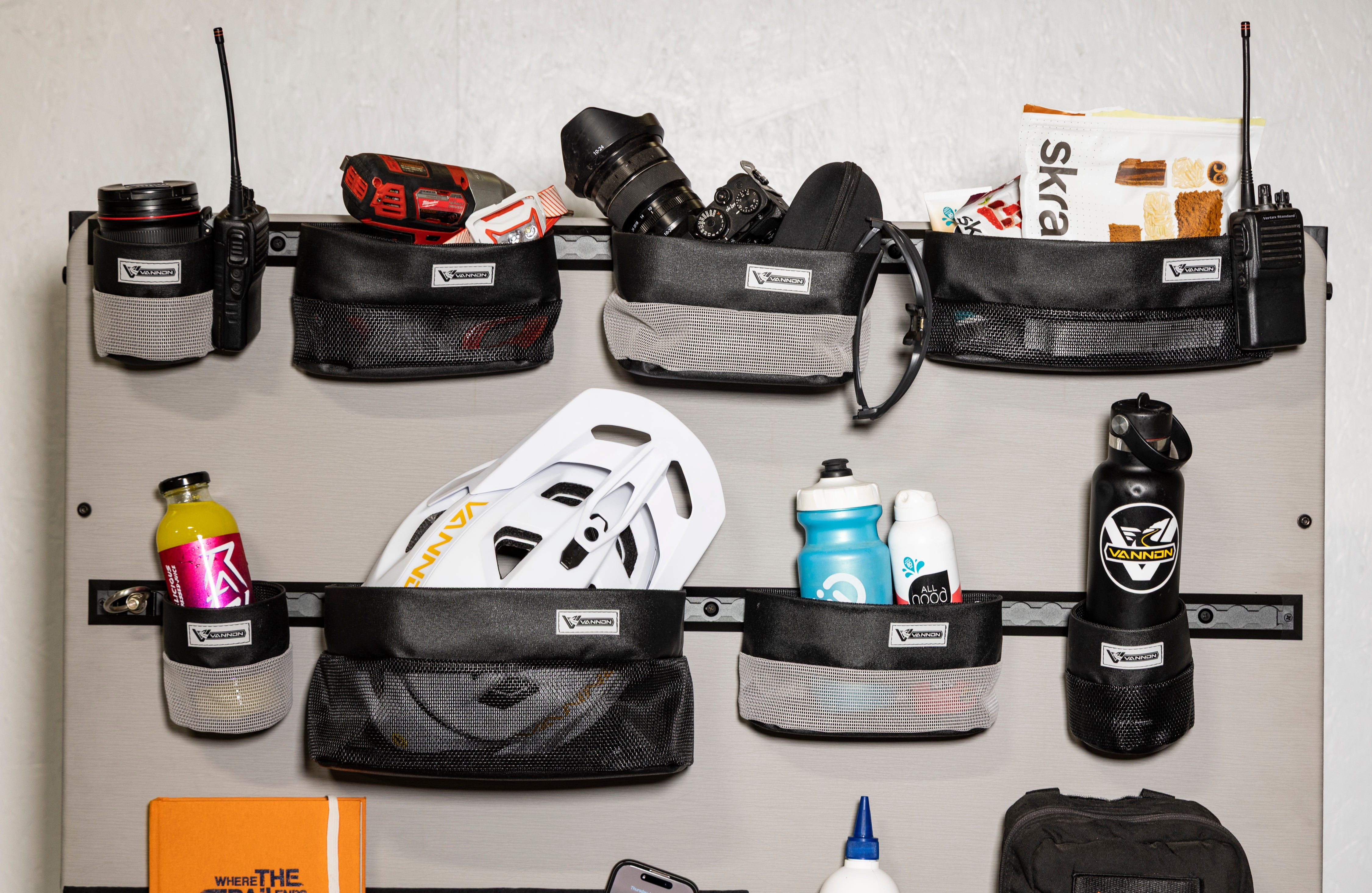 Vannon Modular Utility Basket & Bottle Holder System