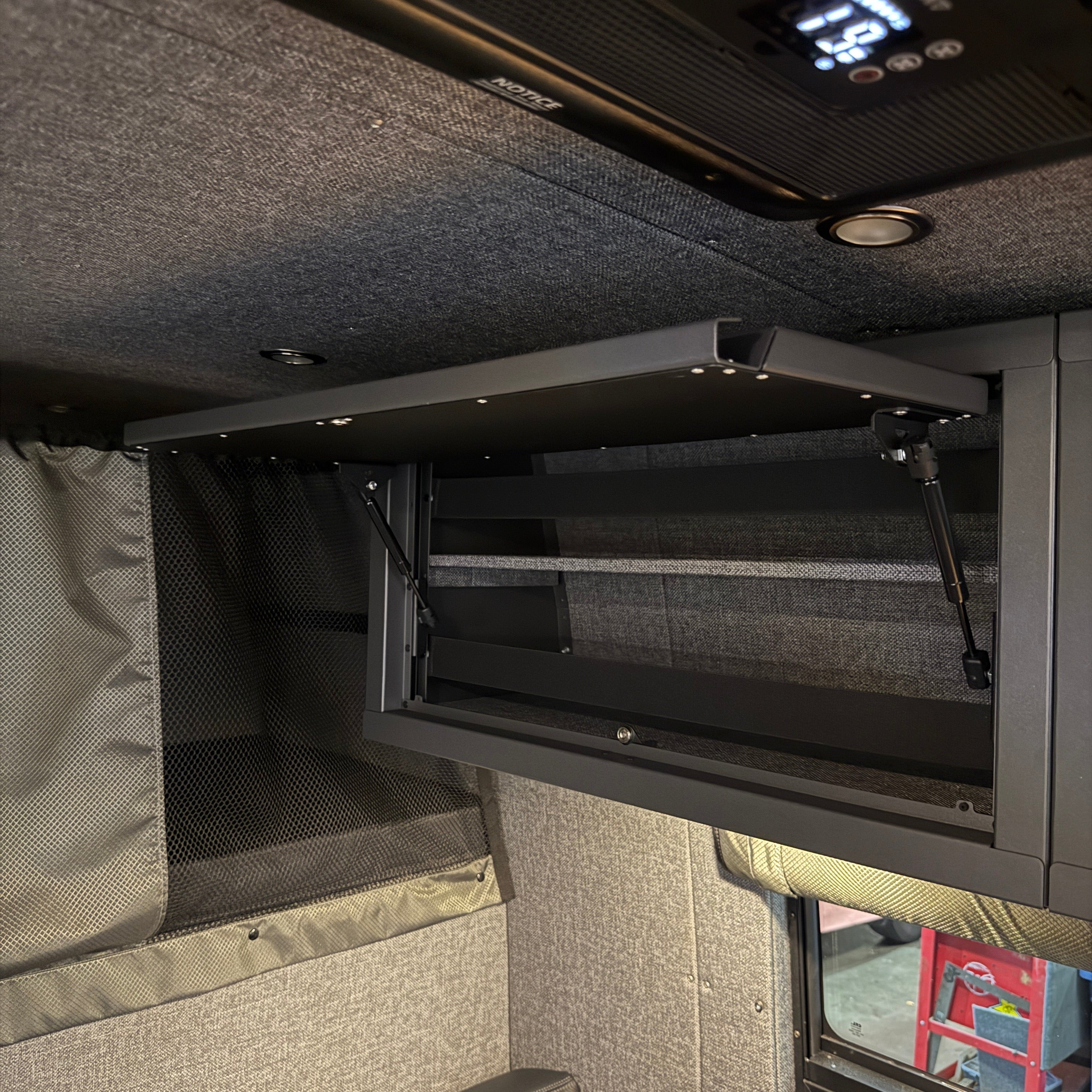 RB Components Sprinter Overhead Cabinet 24 x 16 x 14 - Aluminum
