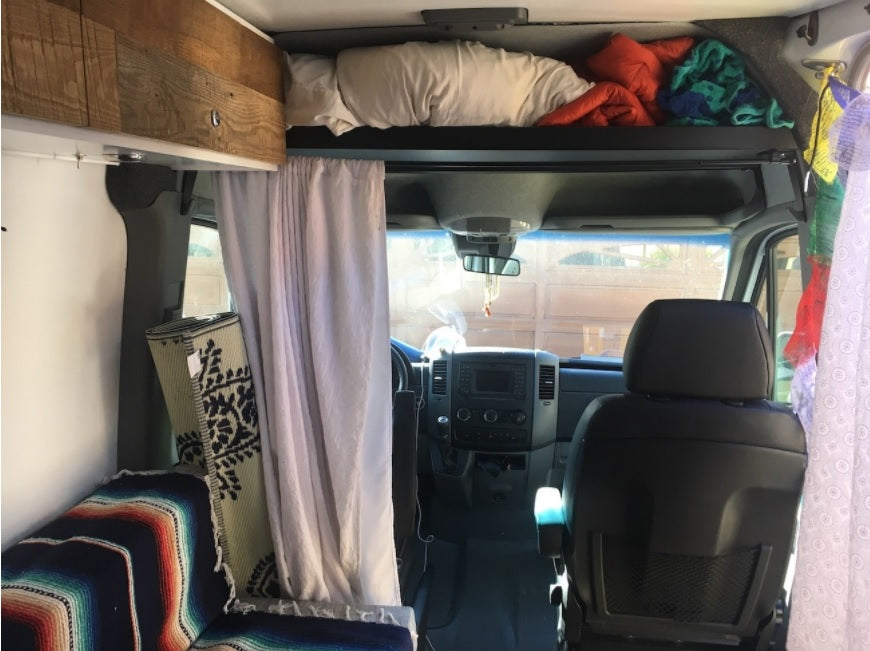 RB Components 2007-2018 Sprinter Headliner Shelf - Raised Design
