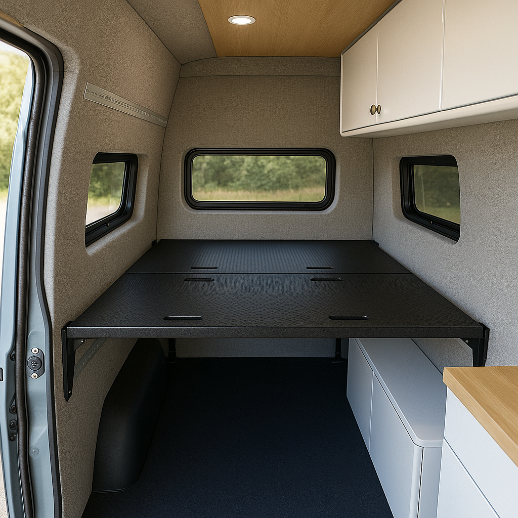 Tec Vanlife Sprinter Panel Bed with Boards - Complete Platform