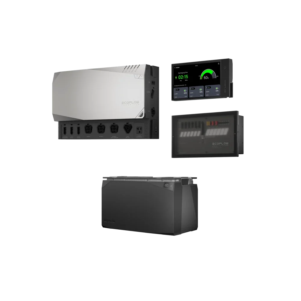 3.6 kW EcoFlow Power Kit (5 kWh) - Integrated 48V Power