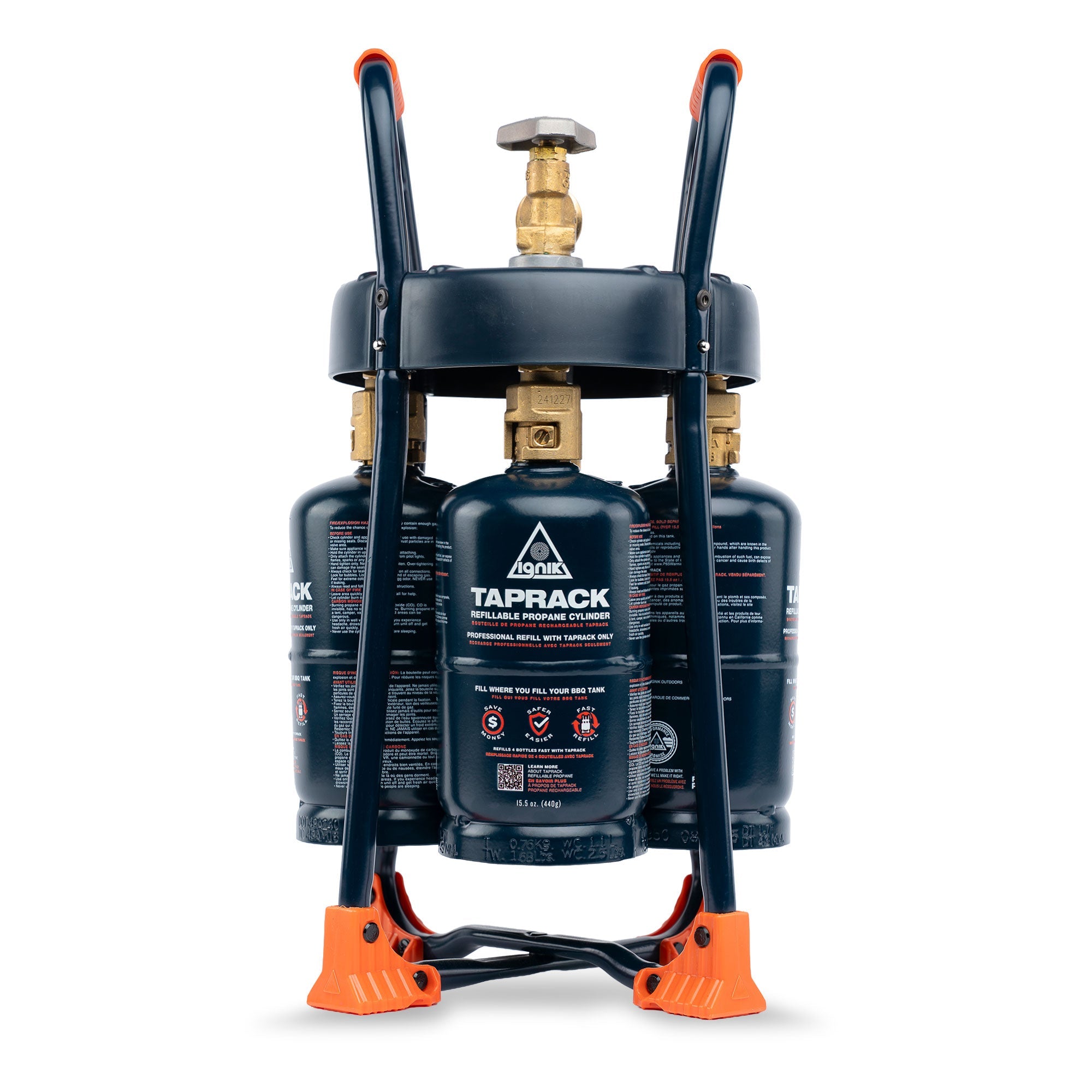 IGNIK® TAPRACK™ REFILLABLE PROPANE SYSTEM KIT