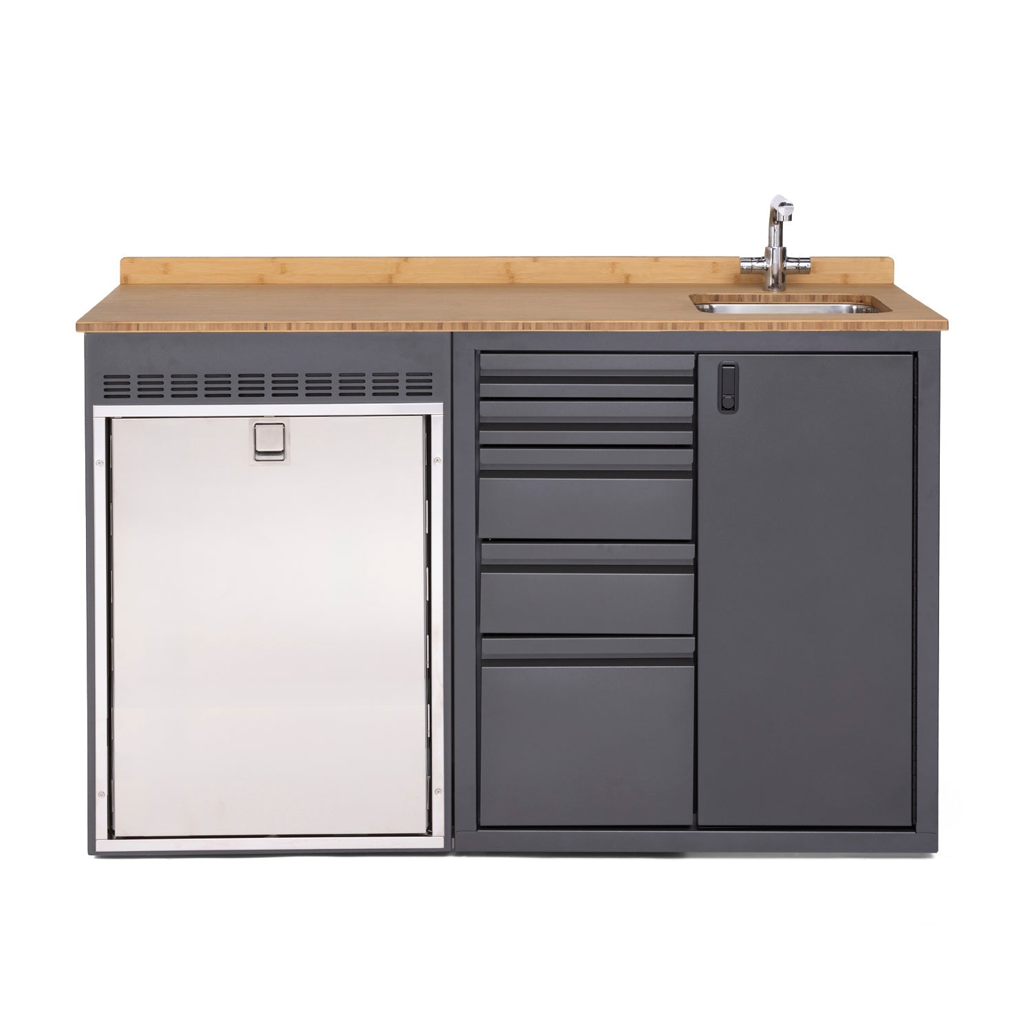 RB Components 56-Inch Isotherm 130 Galley - Drawer System