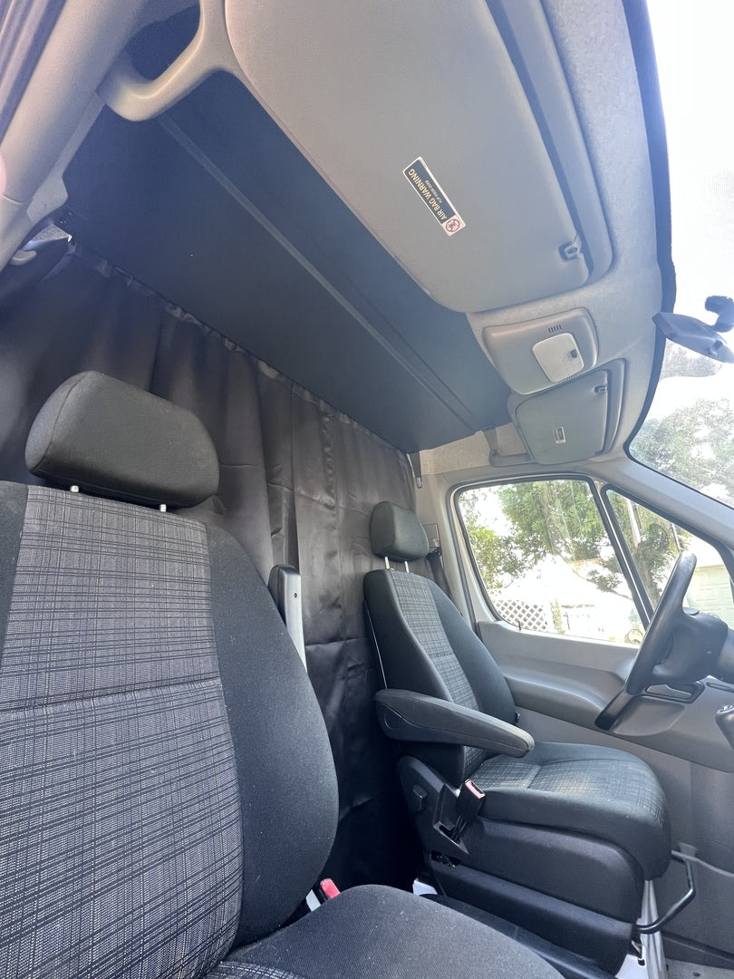 WHITE TOP ADVENTURES® SPRINTER OVERHEAD HEADLINER STORAGE SHELF (2007-2018)