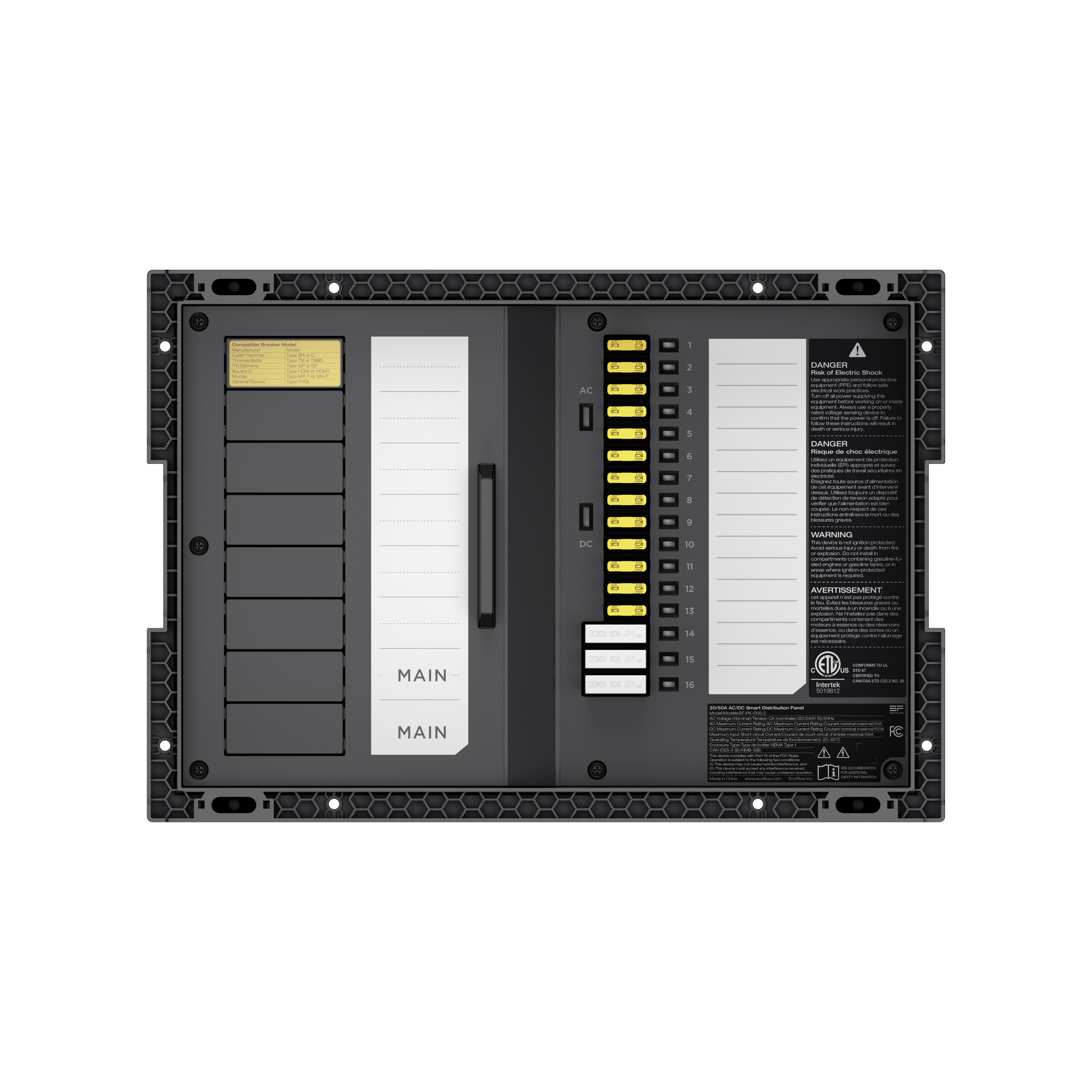 EcoFlow 5 kVA Power Kit - Integrated 48V Power