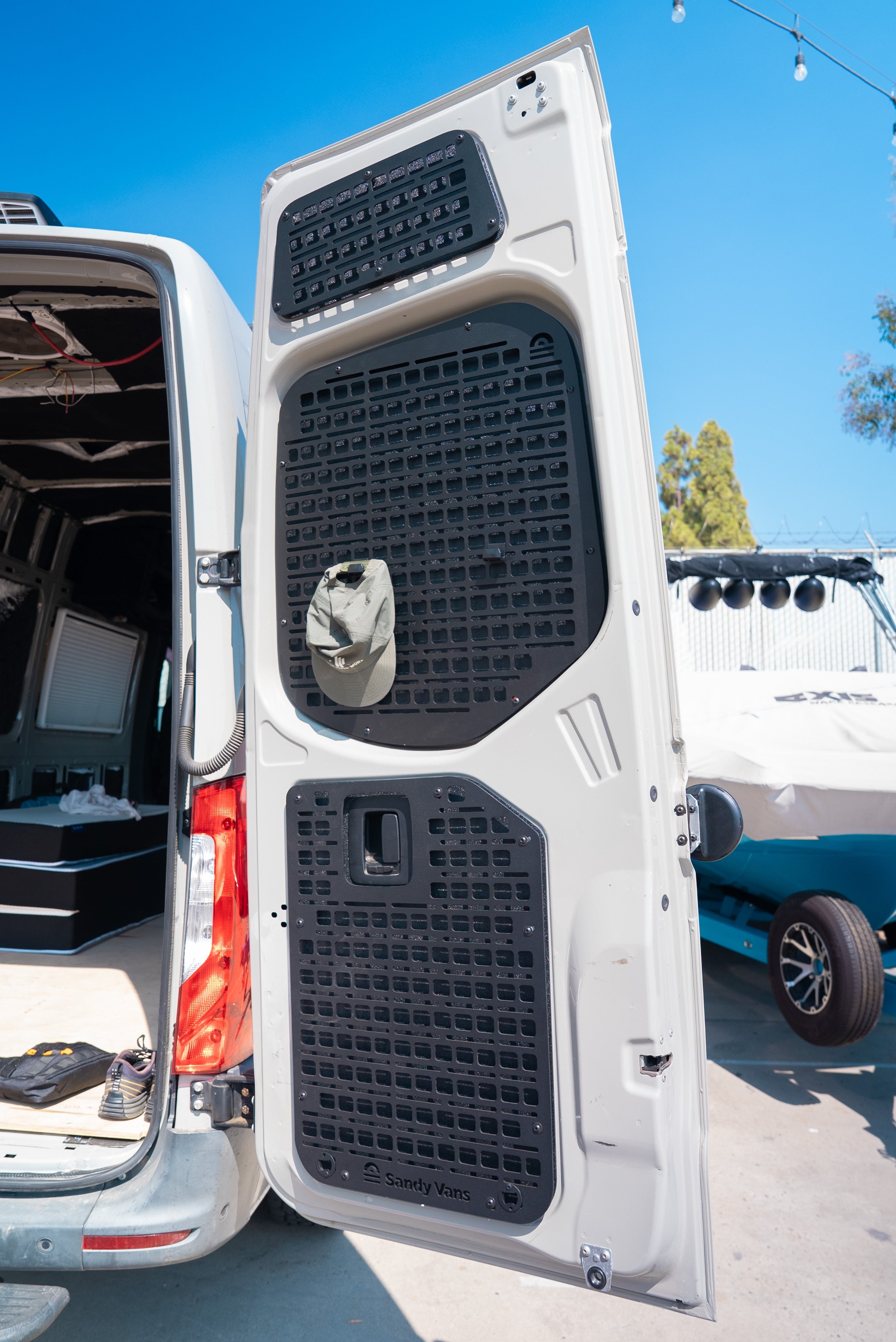 SANDY VANS SPRINTER REAR DOOR MOLLE PANELS