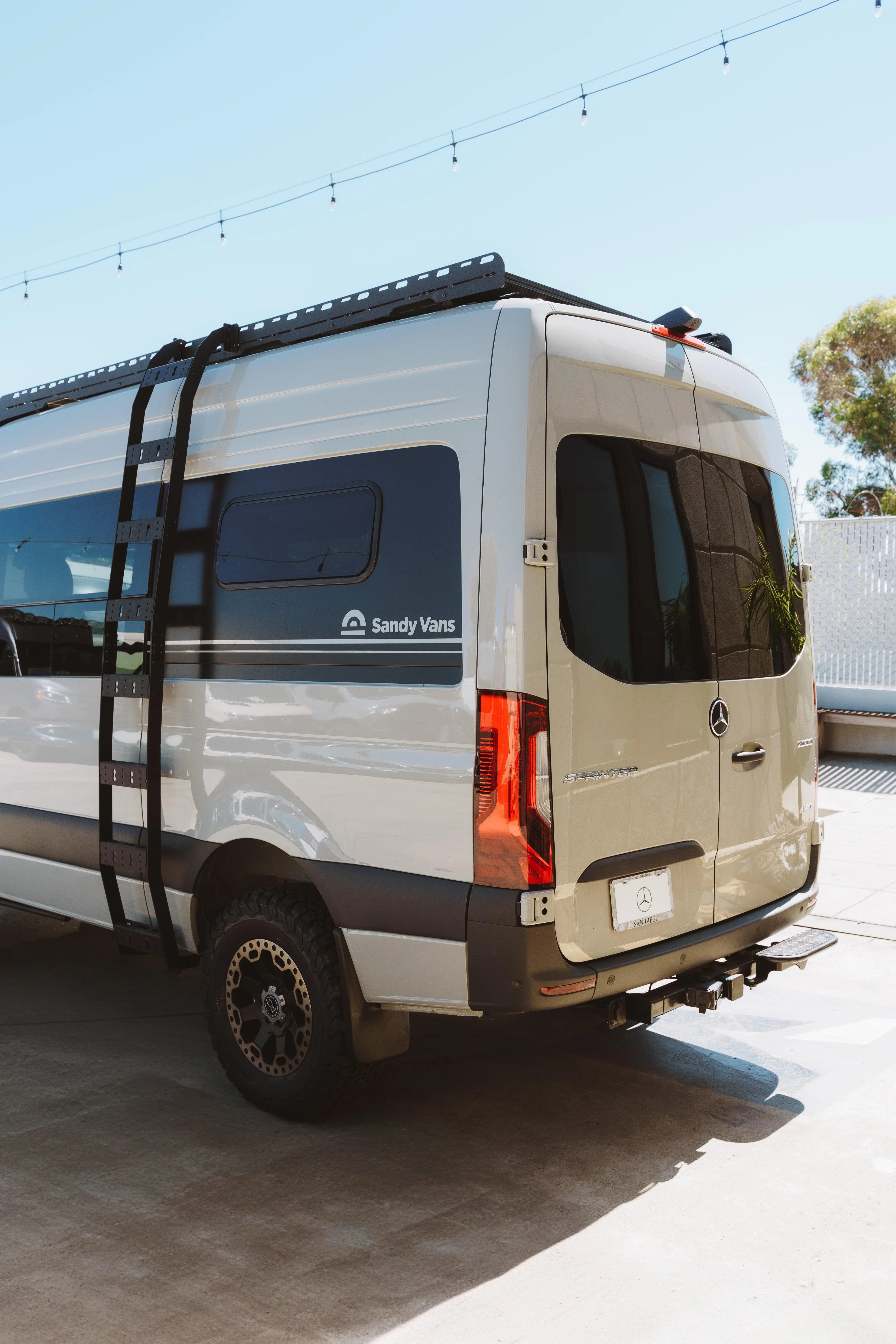 SANDY VANS SPRINTER HIGH ROOF MODULAR SIDE LADDER