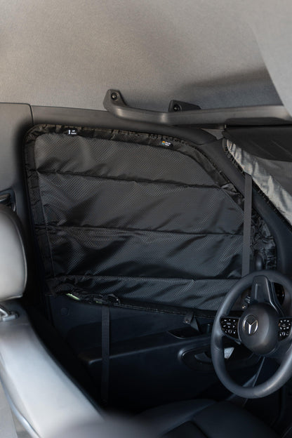 Sprinter Front Cab Window Covers Bundle