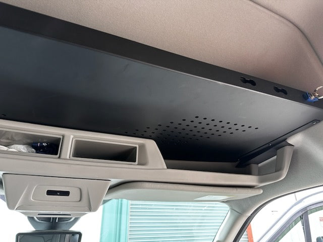 WHITE TOP ADVENTURES TRANSIT OVERHEAD HEADLINER STORAGE SHELF V3.0 (2014-2024)