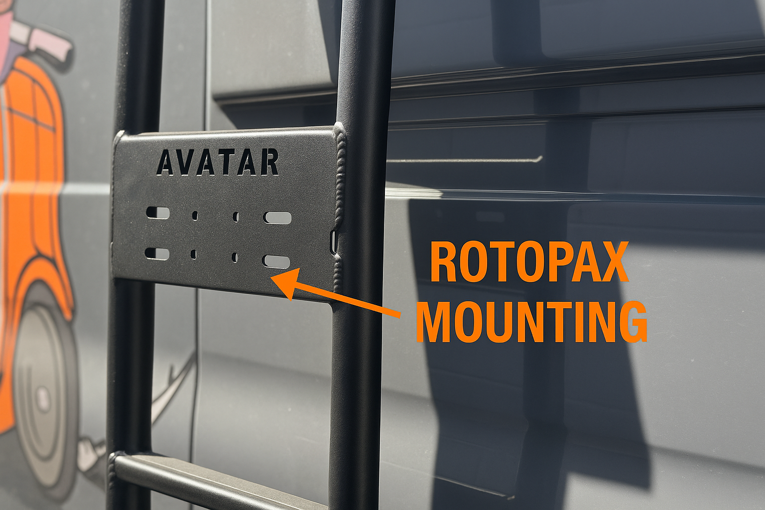 AVATAR OFF-ROAD ALUMINUM SIDE LADDER