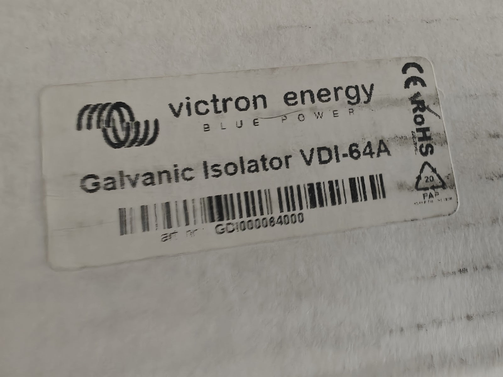 Victron GDI000064000 Galvanic Isolator VDI-64 A - Battery Isolation