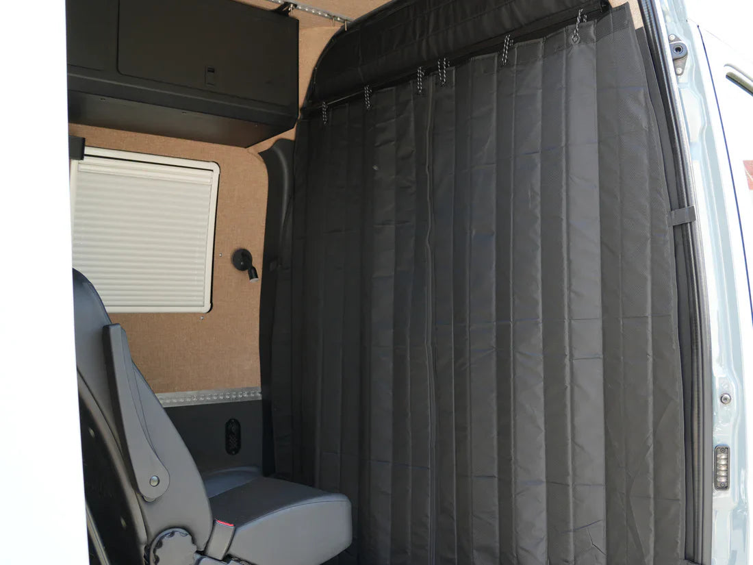 Rigwell Made Sprinter Insulated Privacy Curtain - Thermal Blackout