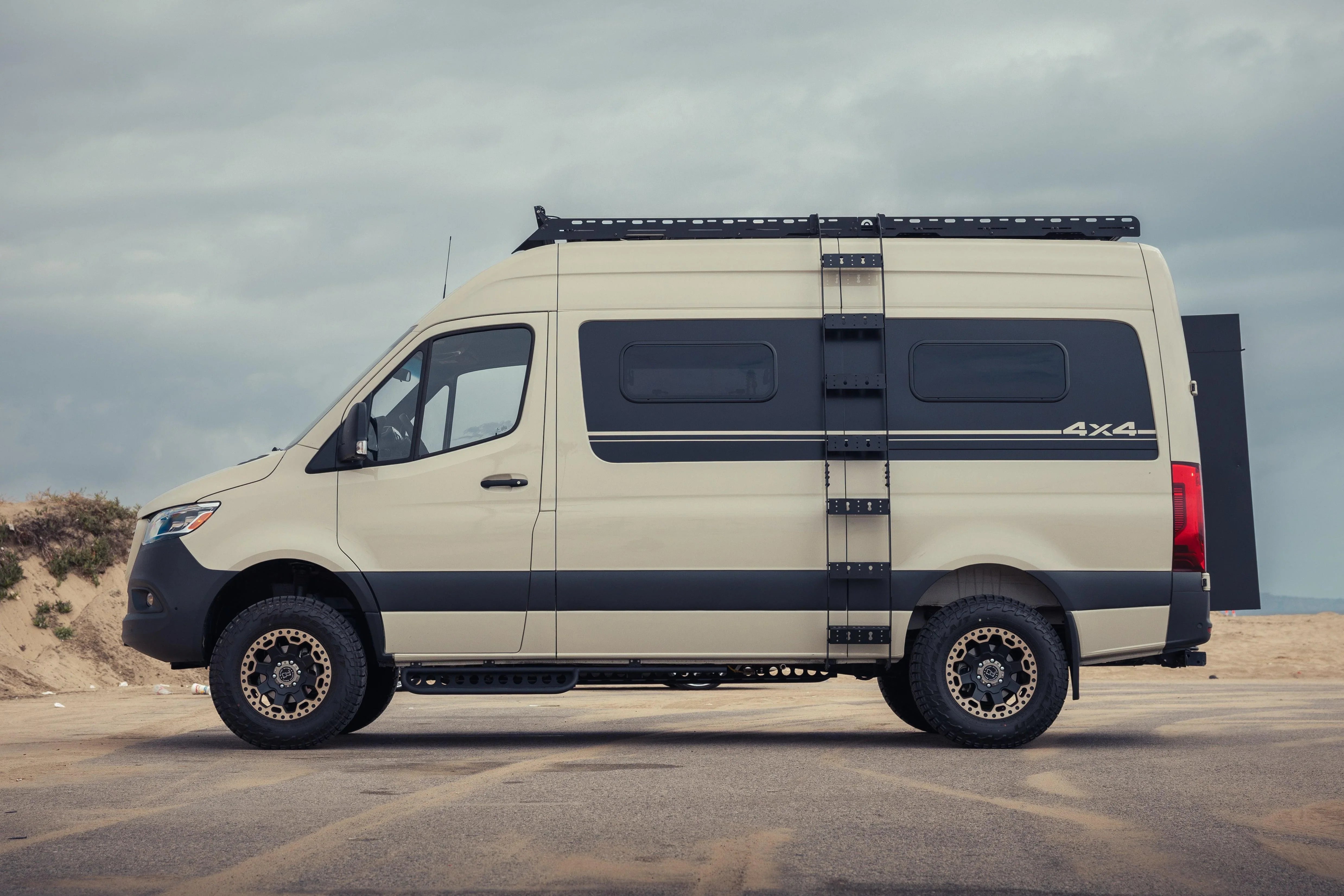 SANDY VANS SPRINTER HIGH ROOF MODULAR SIDE LADDER
