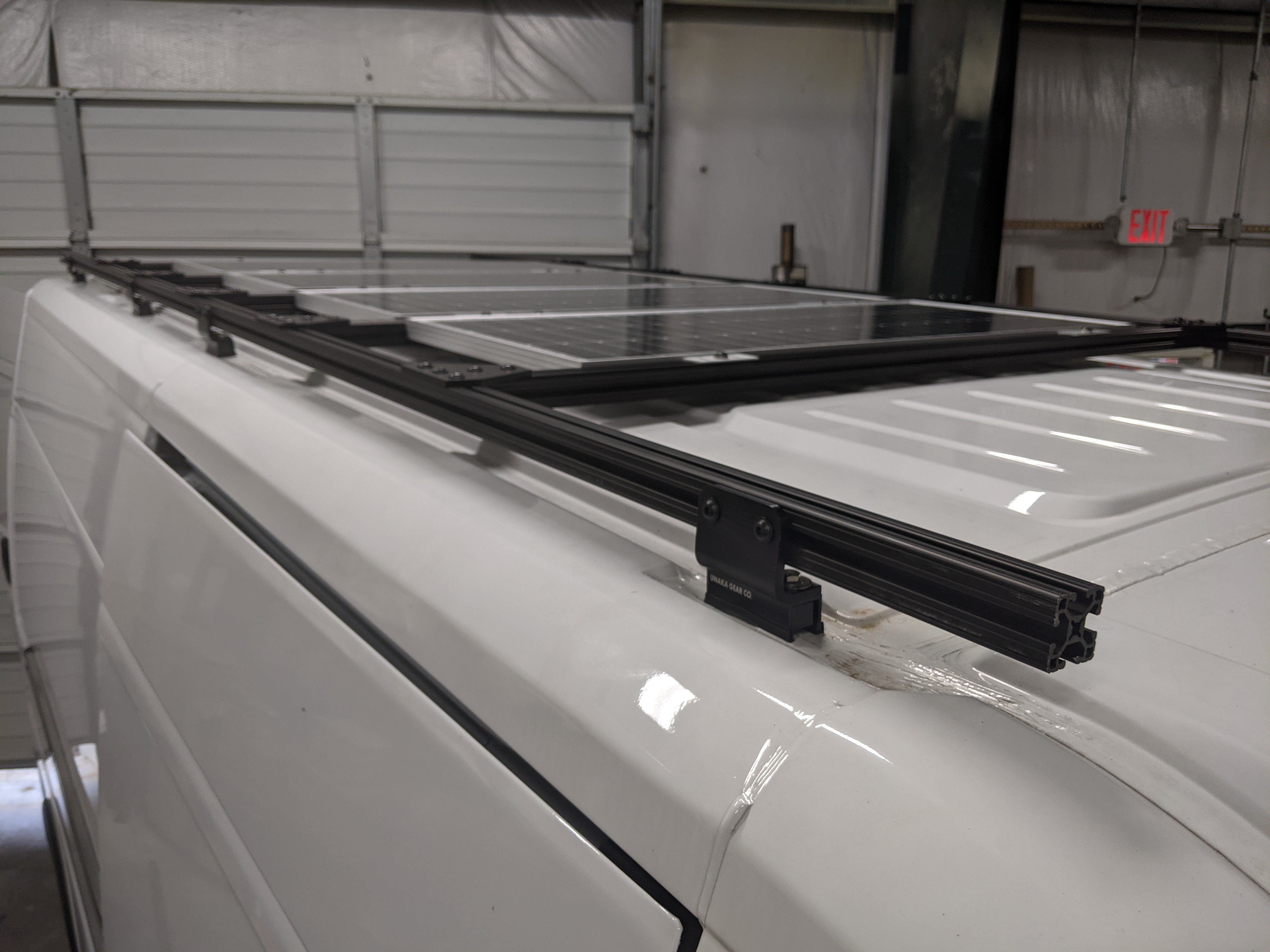 Unaka Gear Co. PROMASTER ROOF RACK 8020 ADAPTER BRACKETS - SET OF 2 - Rack Mounting Hardware